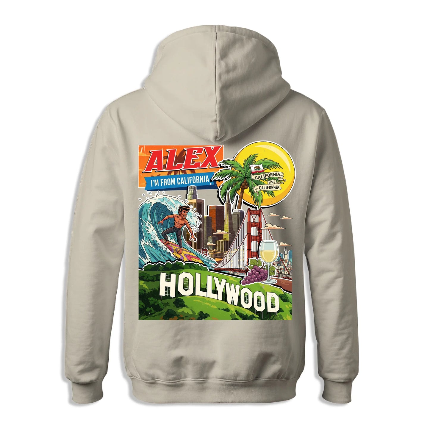 California Family Trip Shirt – Personalized with Names & State Pride - Custom Choo