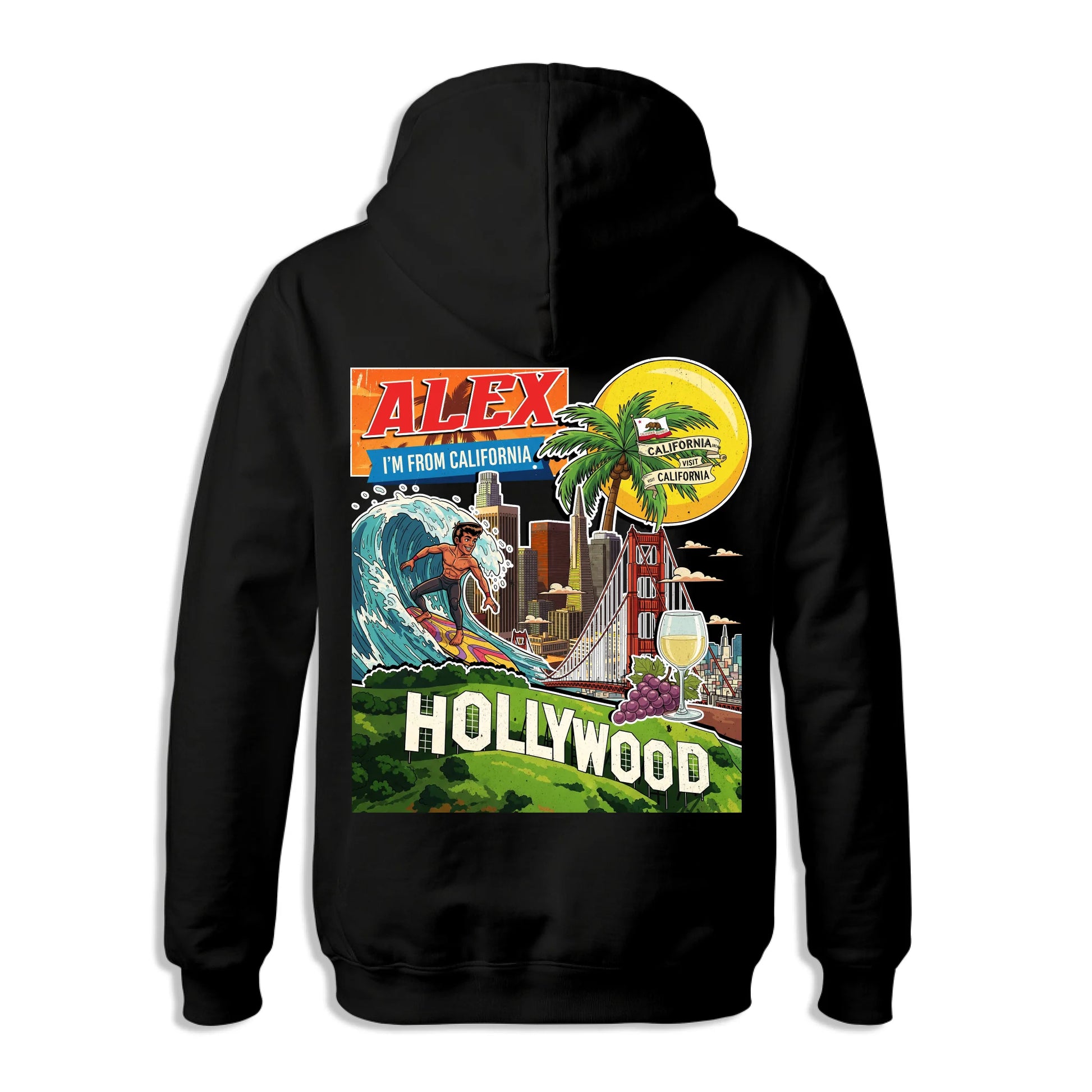 California Family Trip Shirt – Personalized with Names & State Pride, Custom Choo