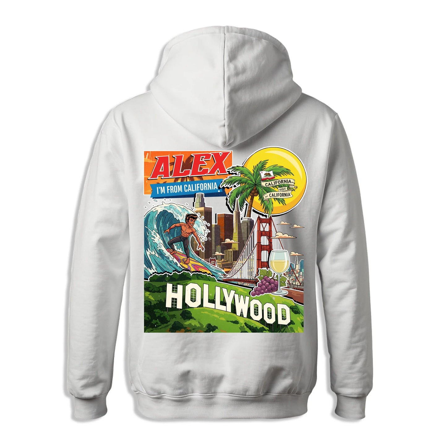 California Family Trip Shirt – Personalized with Names & State Pride - Custom Choo