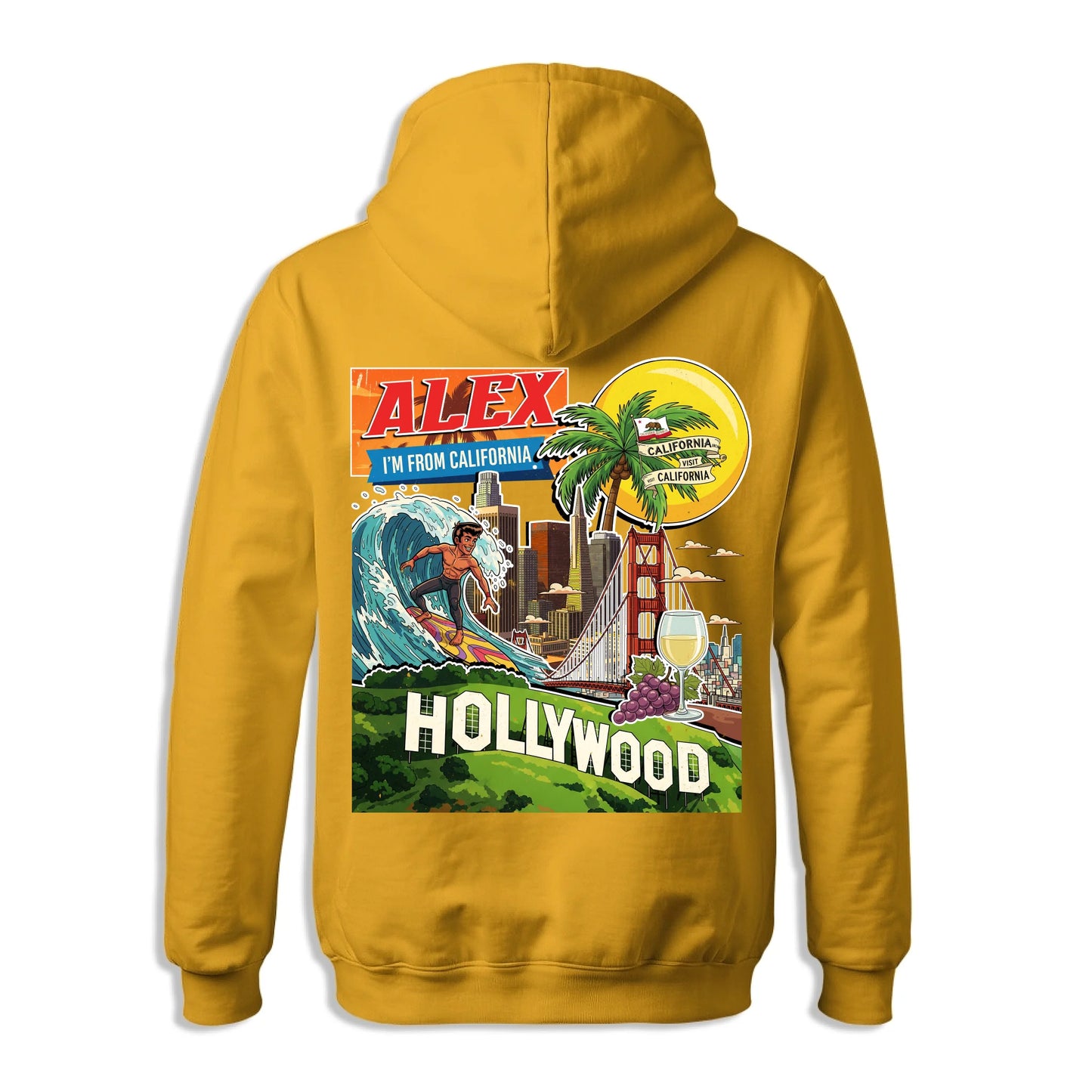 California Family Trip Shirt – Personalized with Names & State Pride - Custom Choo