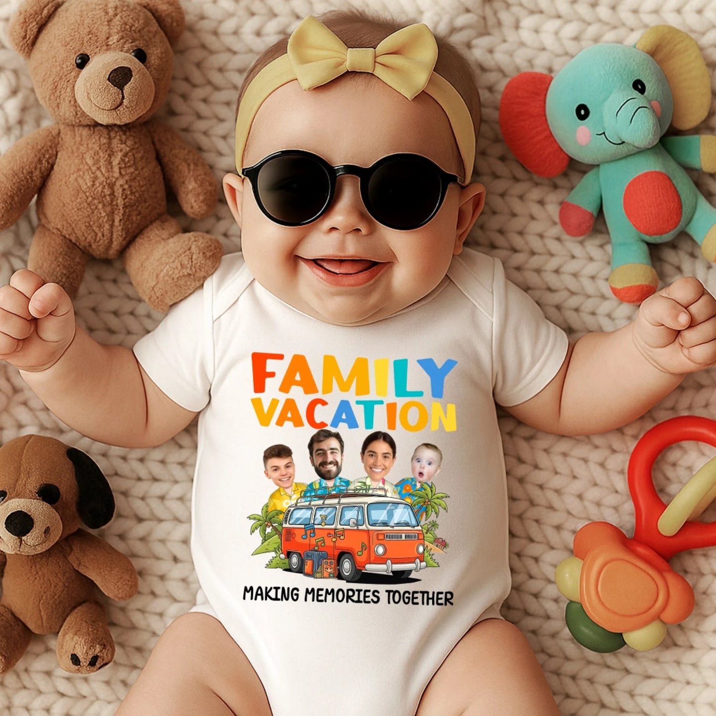 Family Vacation Memories – Personalized Photo Shirts - Custom Choo