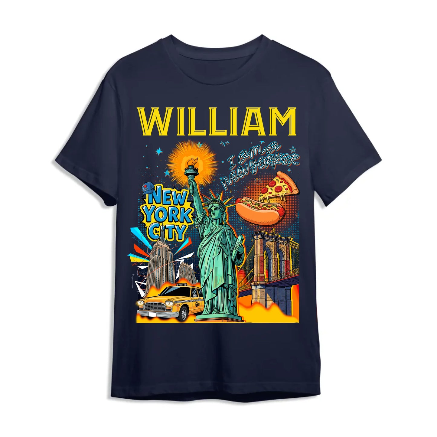 New York Family Trip Shirt – Personalized with Names & State Pride - Custom Choo