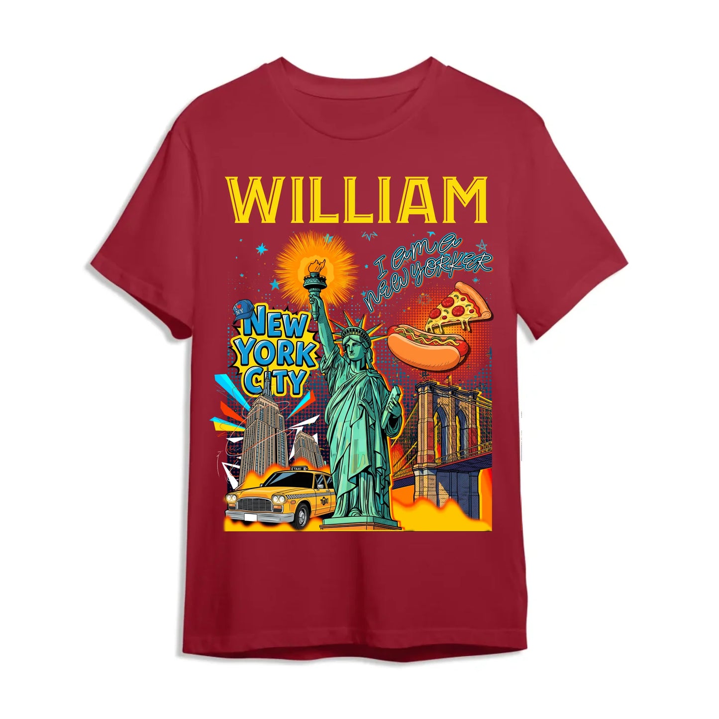 New York Family Trip Shirt – Personalized with Names & State Pride - Custom Choo