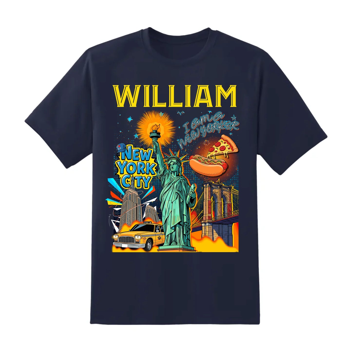 New York Family Trip Shirt – Personalized with Names & State Pride - Custom Choo