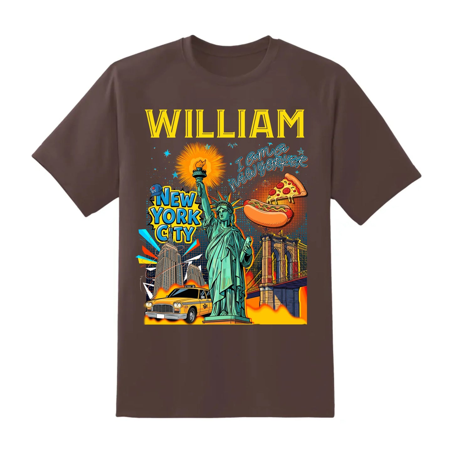 New York Family Trip Shirt – Personalized with Names & State Pride - Custom Choo