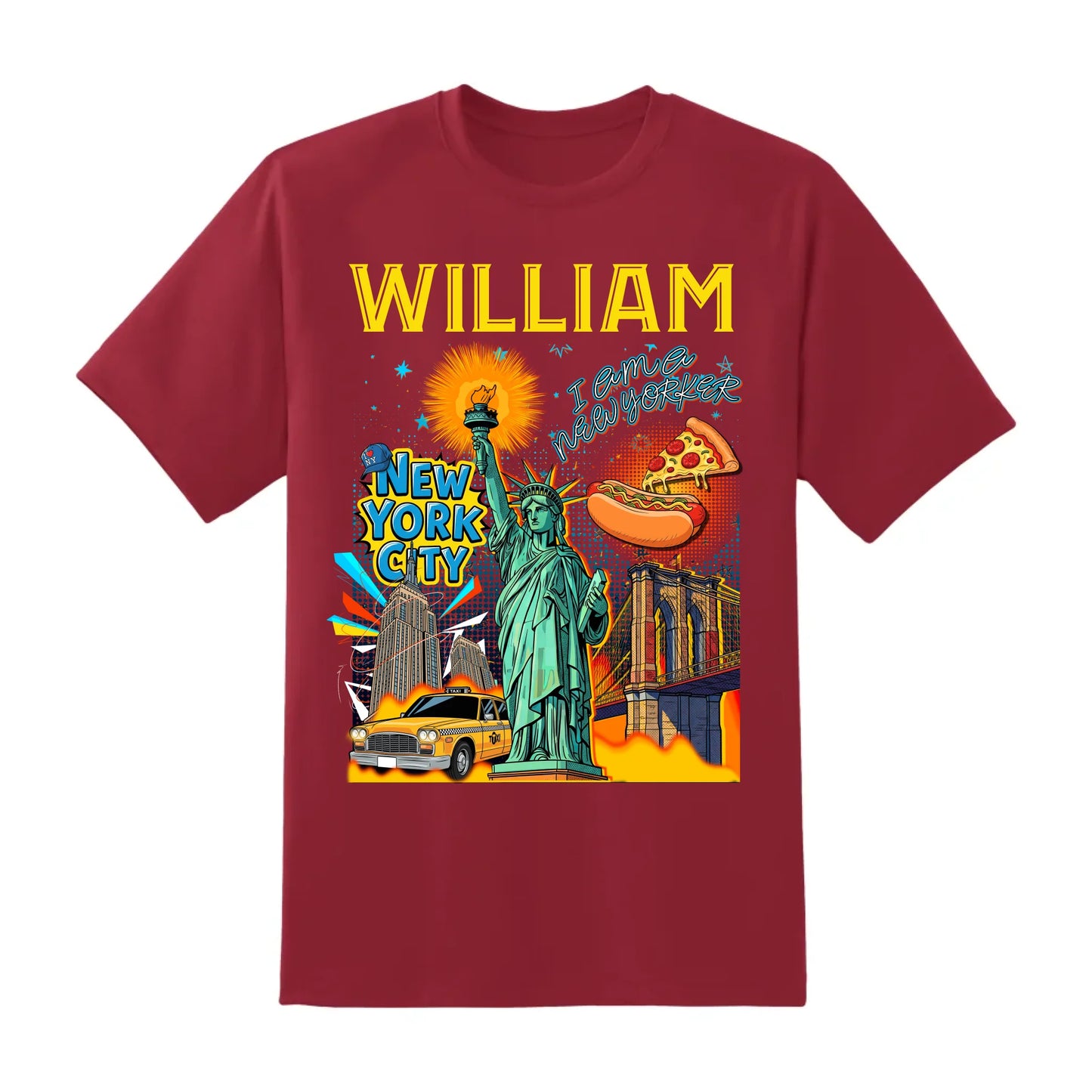 New York Family Trip Shirt – Personalized with Names & State Pride - Custom Choo