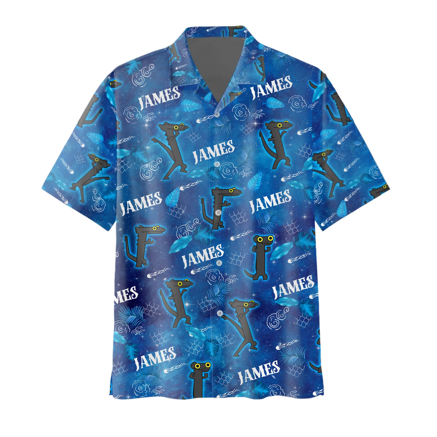 Funny Dancing Dragon – Personalized Name Hawaiian Shirt - Custom Choo