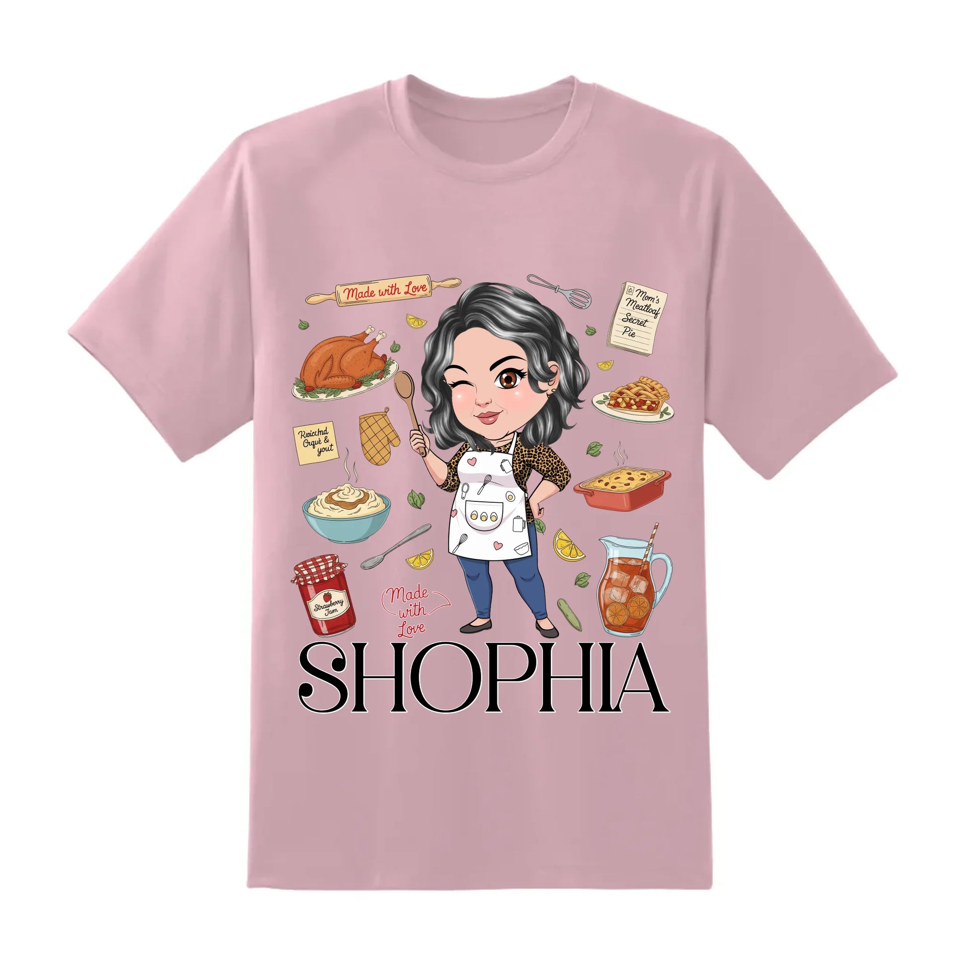 Best Chef In The House, Personalized Food T-shirt, Custom Choo