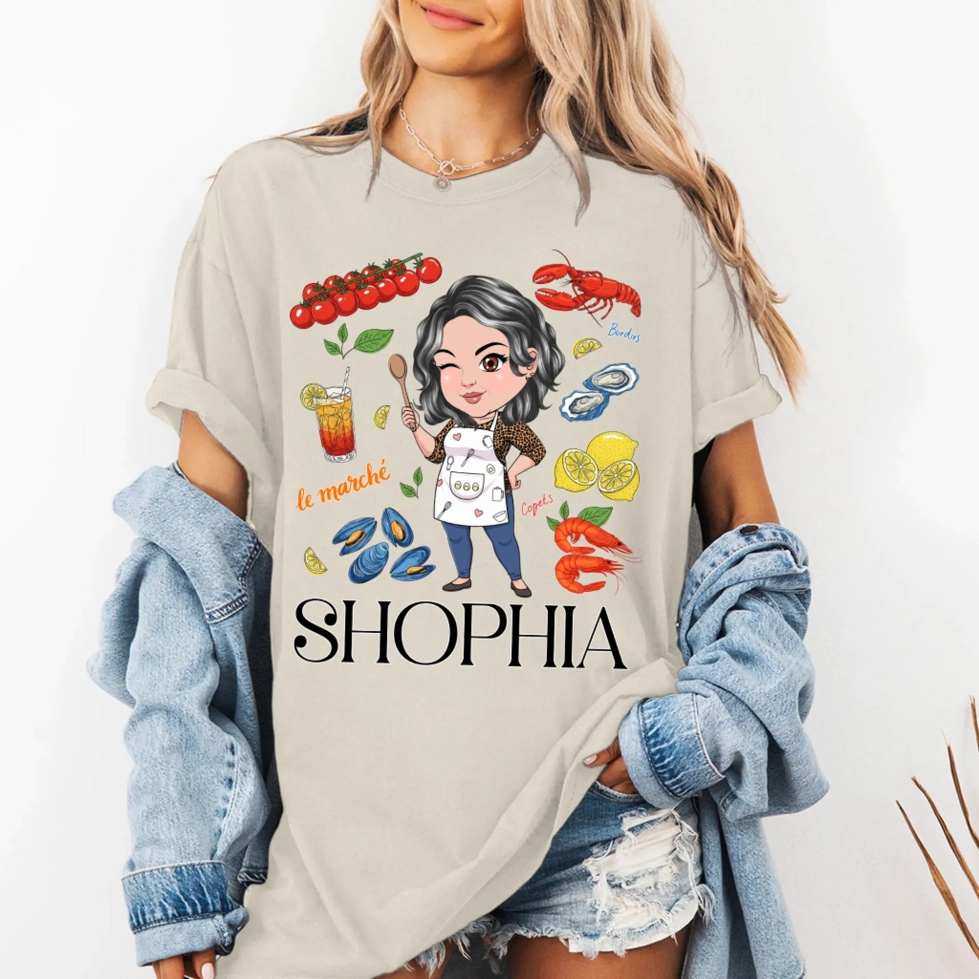 Best Chef In The House, Personalized Food T-shirt, Custom Choo