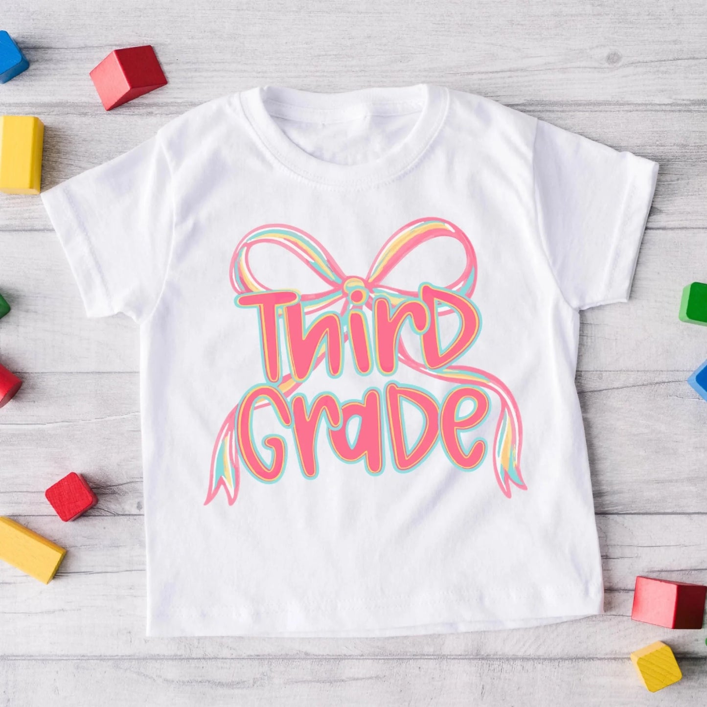Girls First Day of School Shirt – Custom Grade, Custom Choo