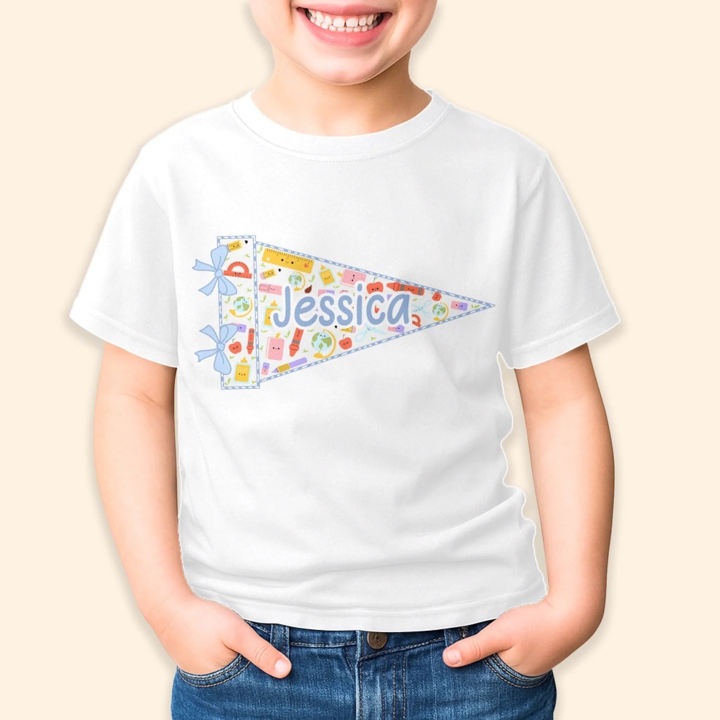 Back To School Shirt For Boy & Girl - Custom Name, Custom Choo