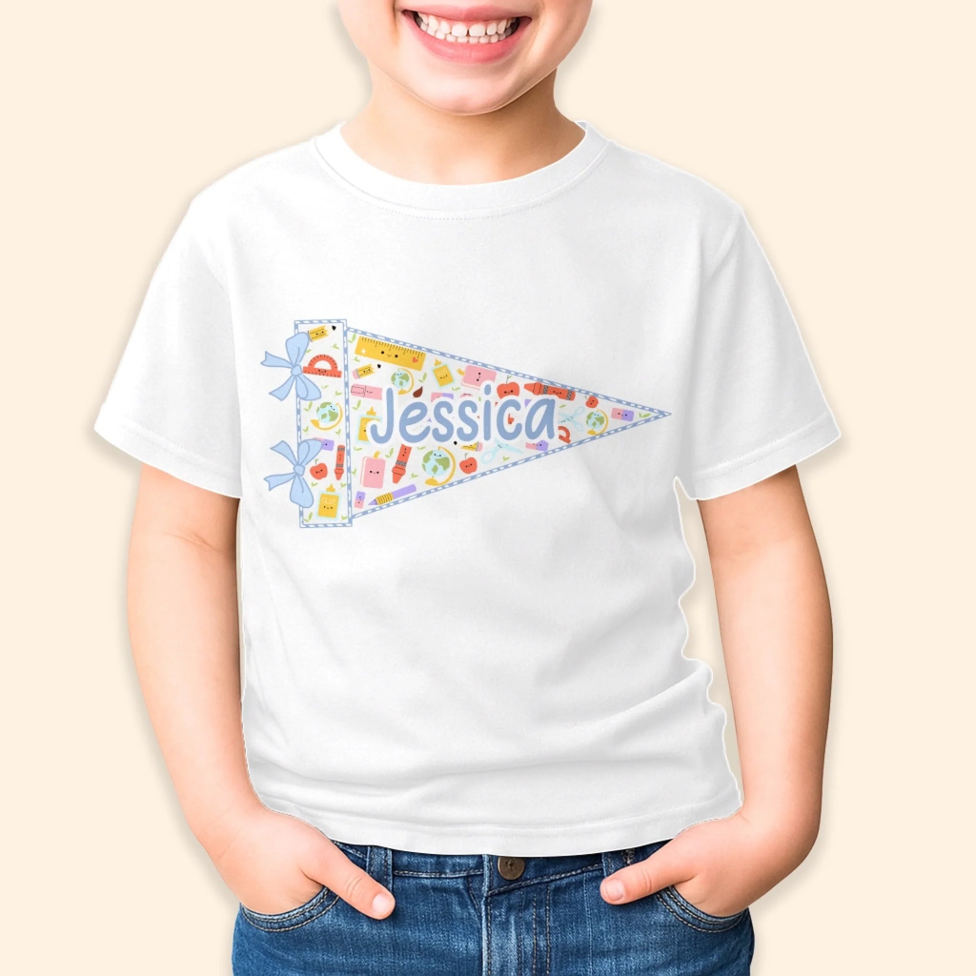 Back To School Shirt For Boy & Girl - Custom Name, Custom Choo