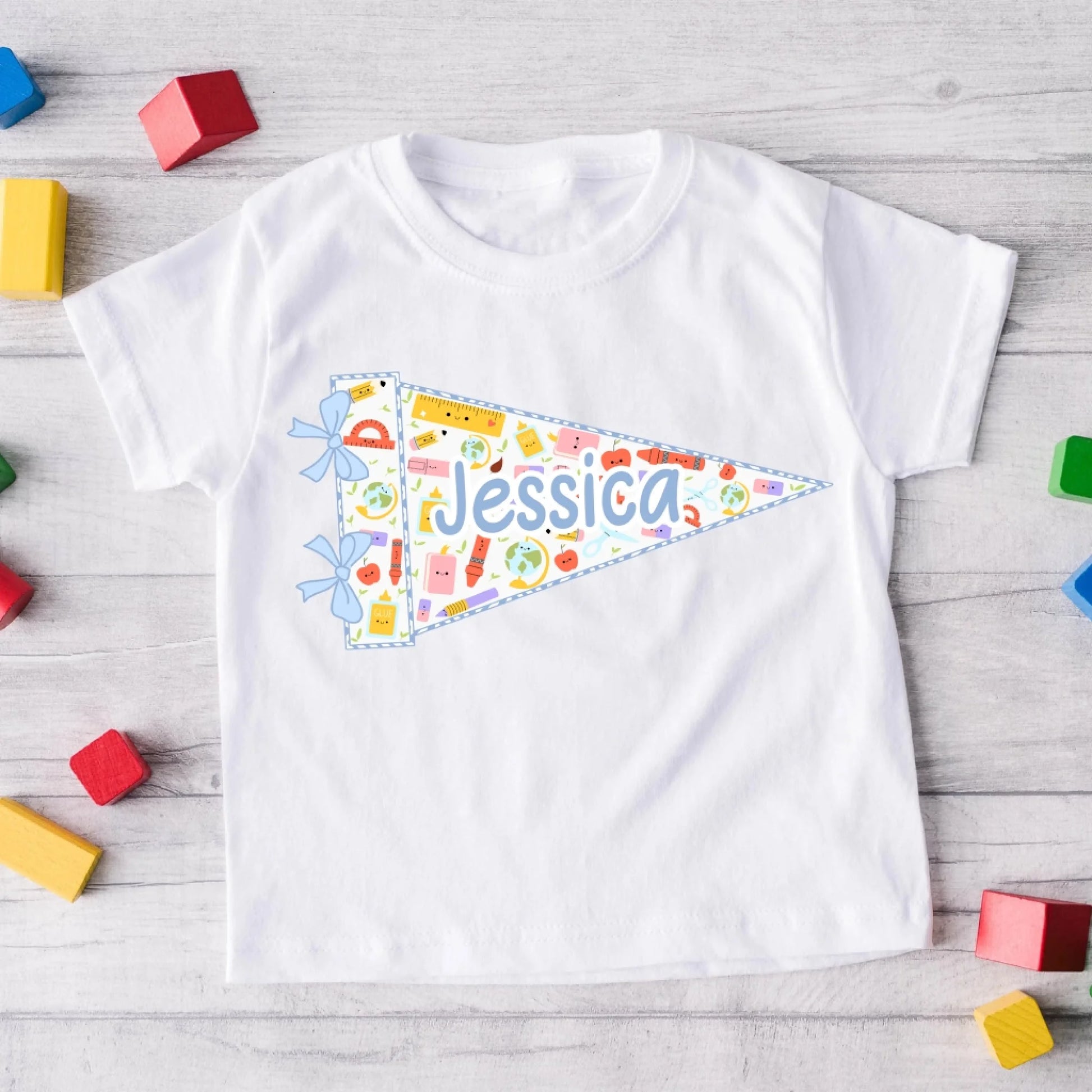 Back To School Shirt For Boy & Girl - Custom Name, Custom Choo