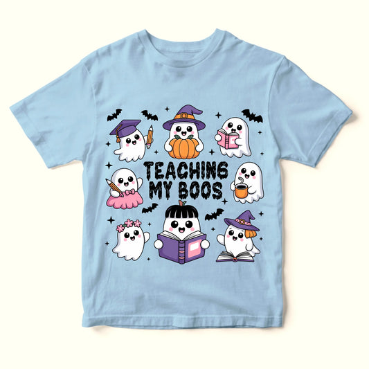 Teaching My Boos - Funny T-Shirt for Kids, Custom Choo
