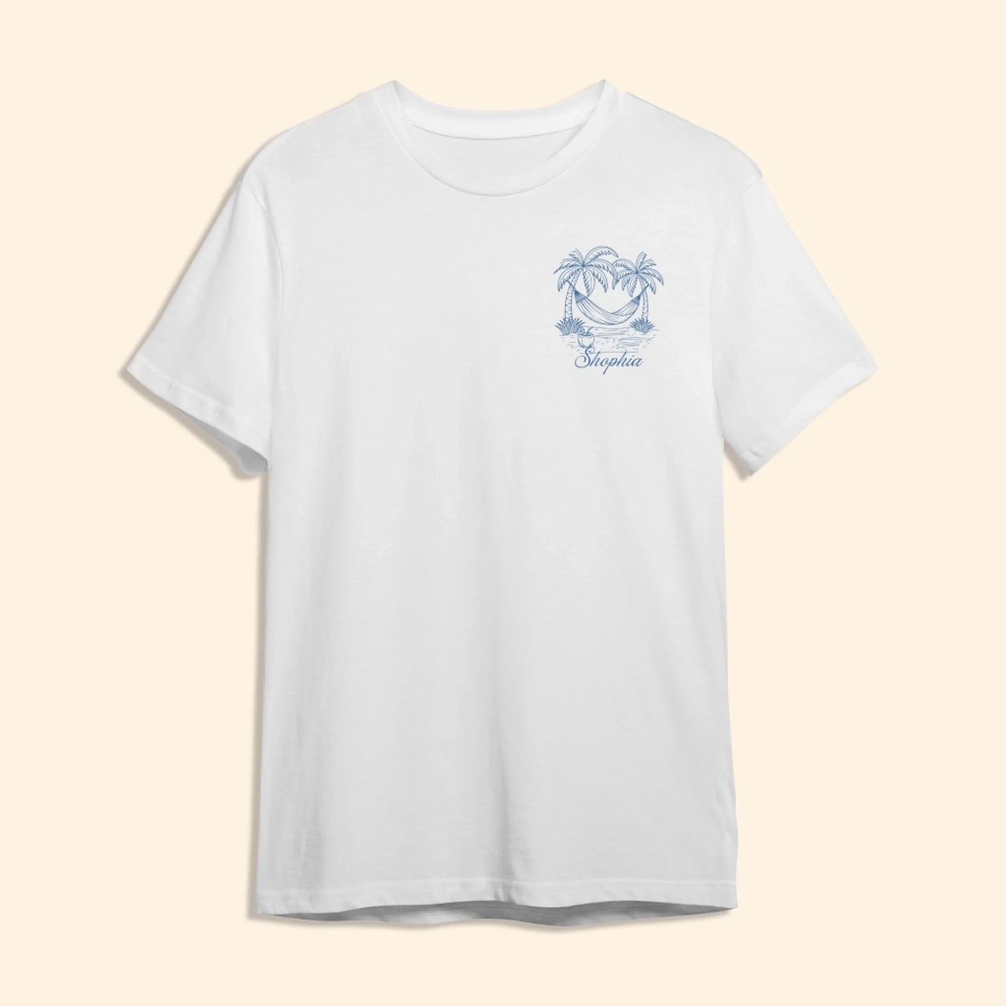 Making Memories Miami Beach - Personalized Name T-Shirt - Custom Choo