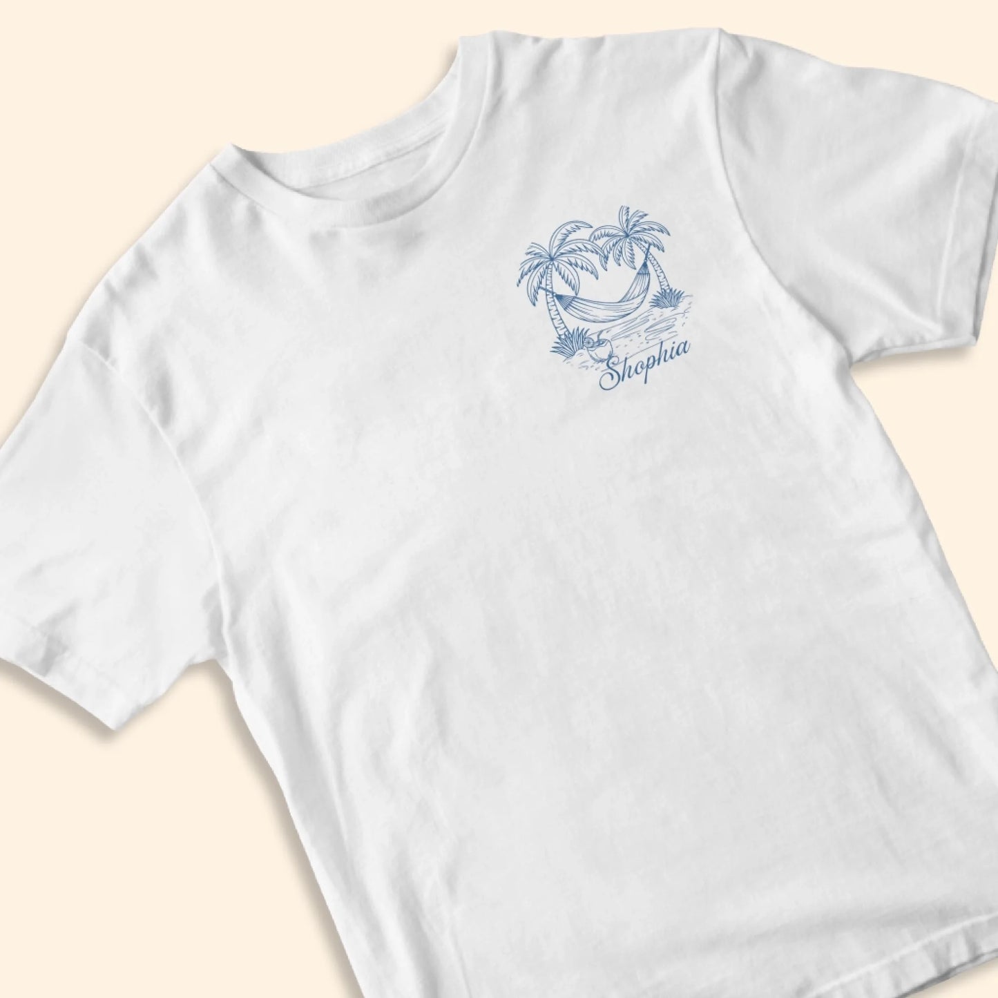 Making Memories Miami Beach - Personalized Name T-Shirt - Custom Choo