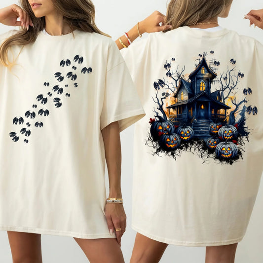 Squad Ghouls Approved – Batty & Boo-tiful Halloween T-Shirt, Custom Choo