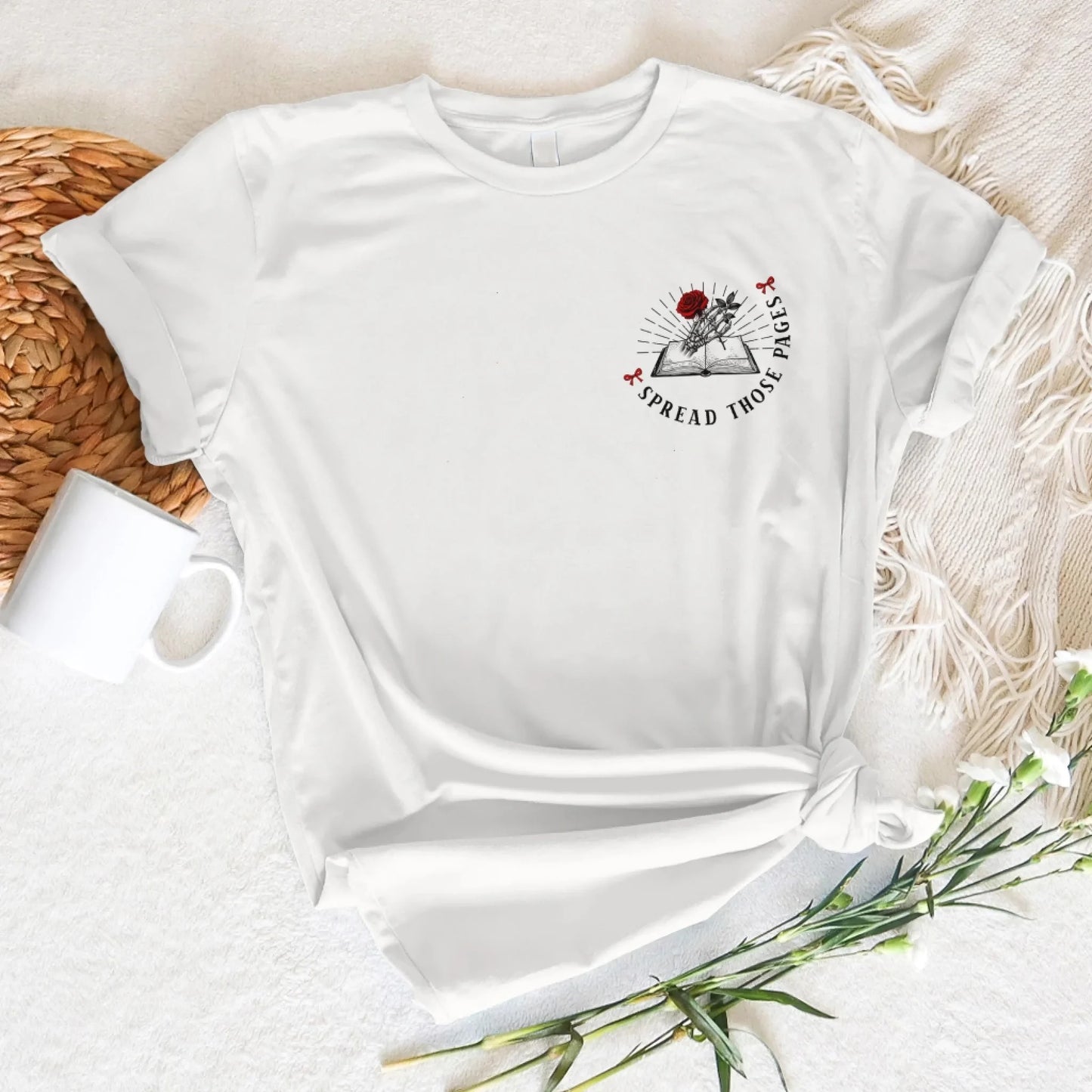 Pround Smut Reader - Spread Those Pages T-Shirt (Copy) - Custom Choo