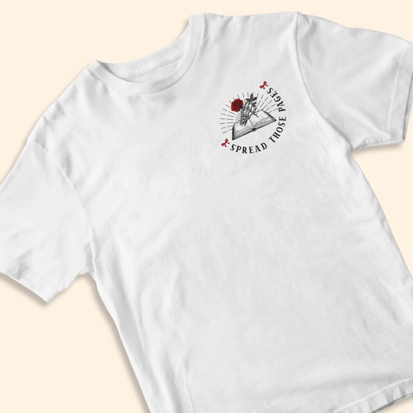 Pround Smut Reader - Spread Those Pages T-Shirt (Copy) - Custom Choo