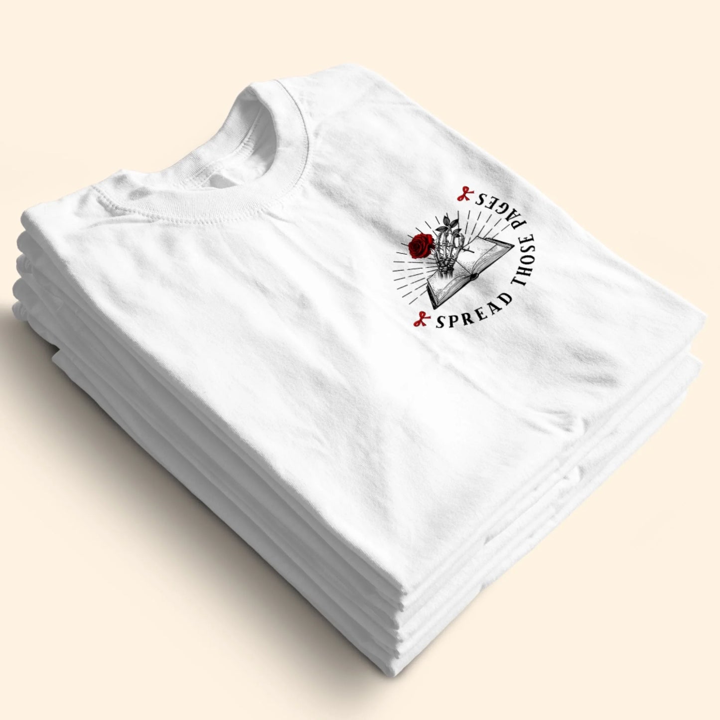 Pround Smut Reader - Spread Those Pages T-Shirt (Copy) - Custom Choo