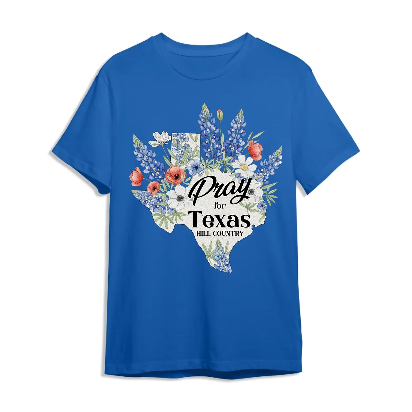 Pray For Texas Hill Country T-Shirt - Custom Choo