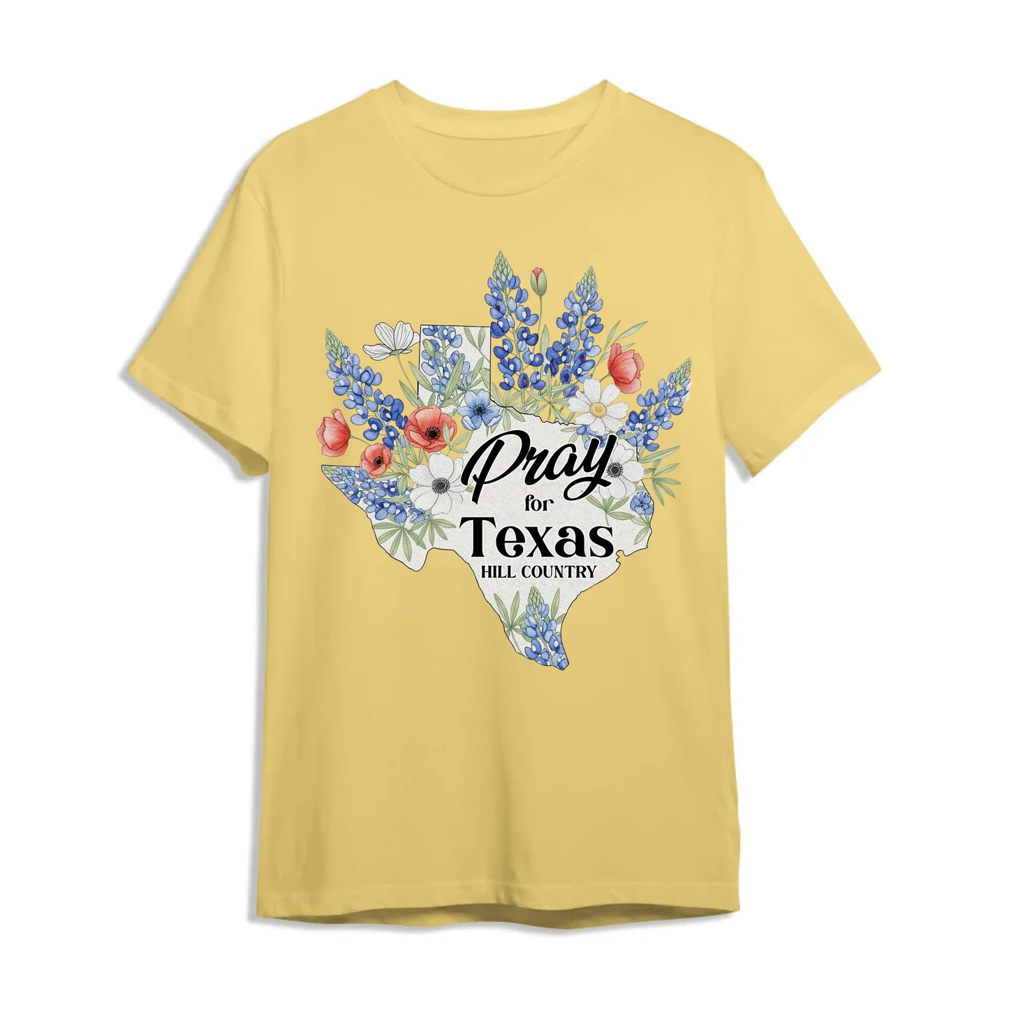 Pray For Texas Hill Country T-Shirt - Custom Choo