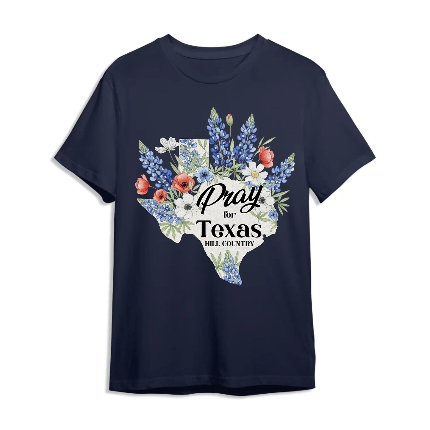 Pray For Texas Hill Country T-Shirt - Custom Choo