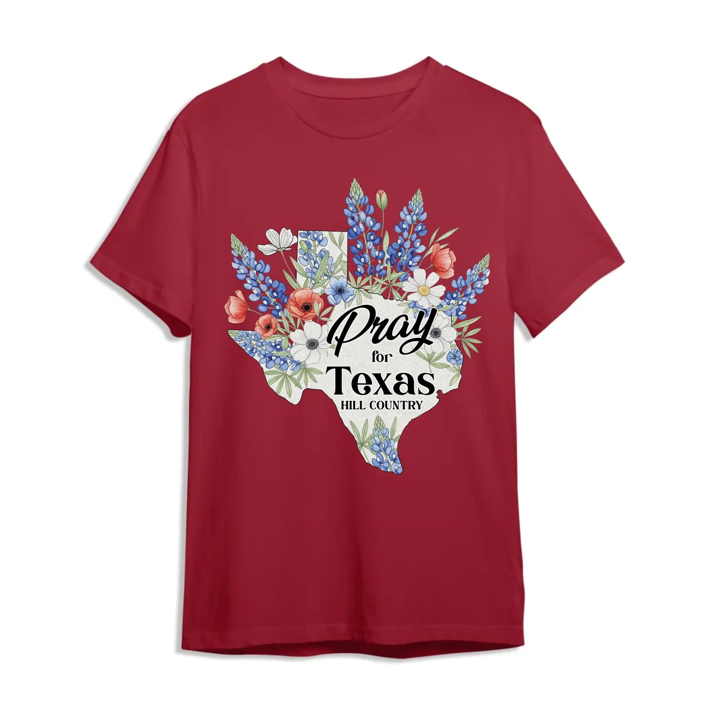 Pray For Texas Hill Country T-Shirt - Custom Choo