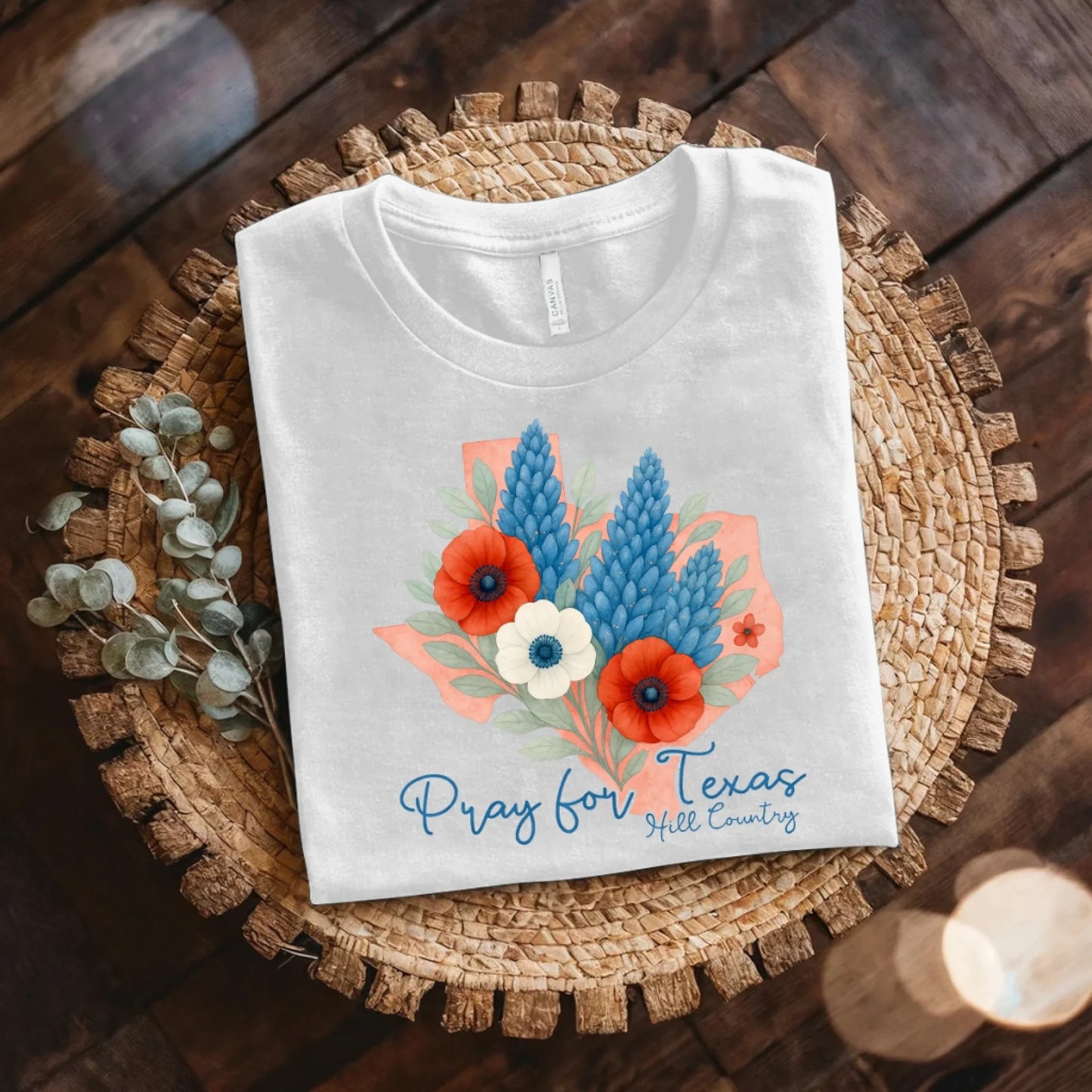 Pray For Texas - Sending Strength to Texas - Custom Choo