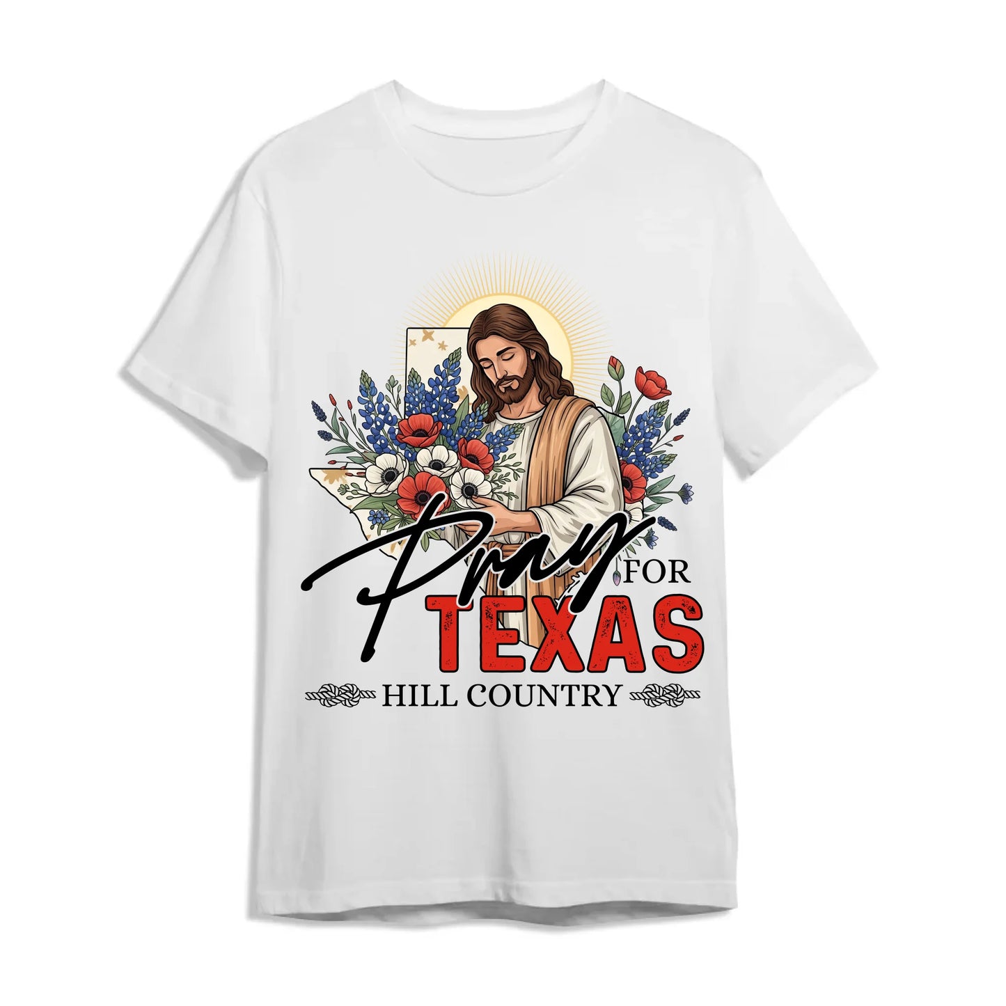 Pray for Texas – God Bless Texas T-Shirt - Custom Choo