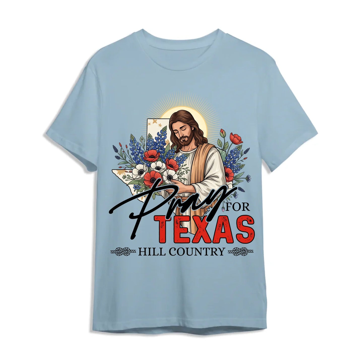 Pray for Texas – God Bless Texas T-Shirt - Custom Choo