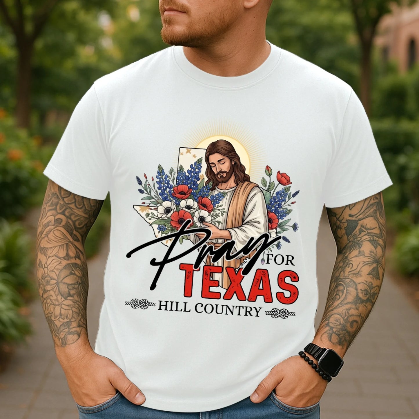 Pray for Texas – God Bless Texas T-Shirt - Custom Choo