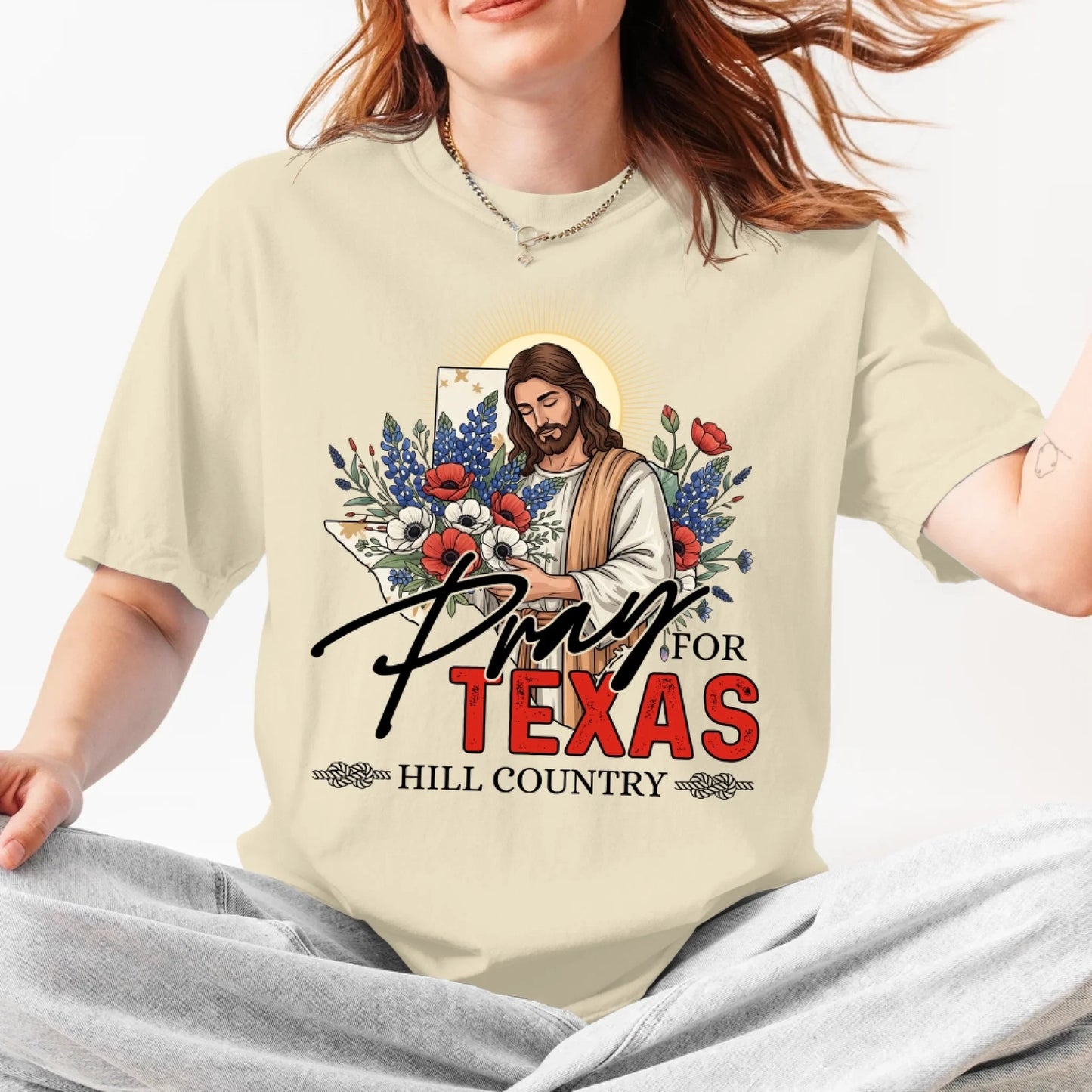 Pray for Texas – God Bless Texas T-Shirt - Custom Choo
