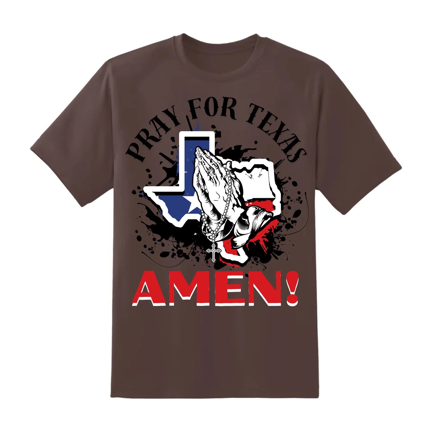 PRAY FOR TEXAS - AMEN, PRAY FOR TEXAS T-SHIRT - Custom Choo