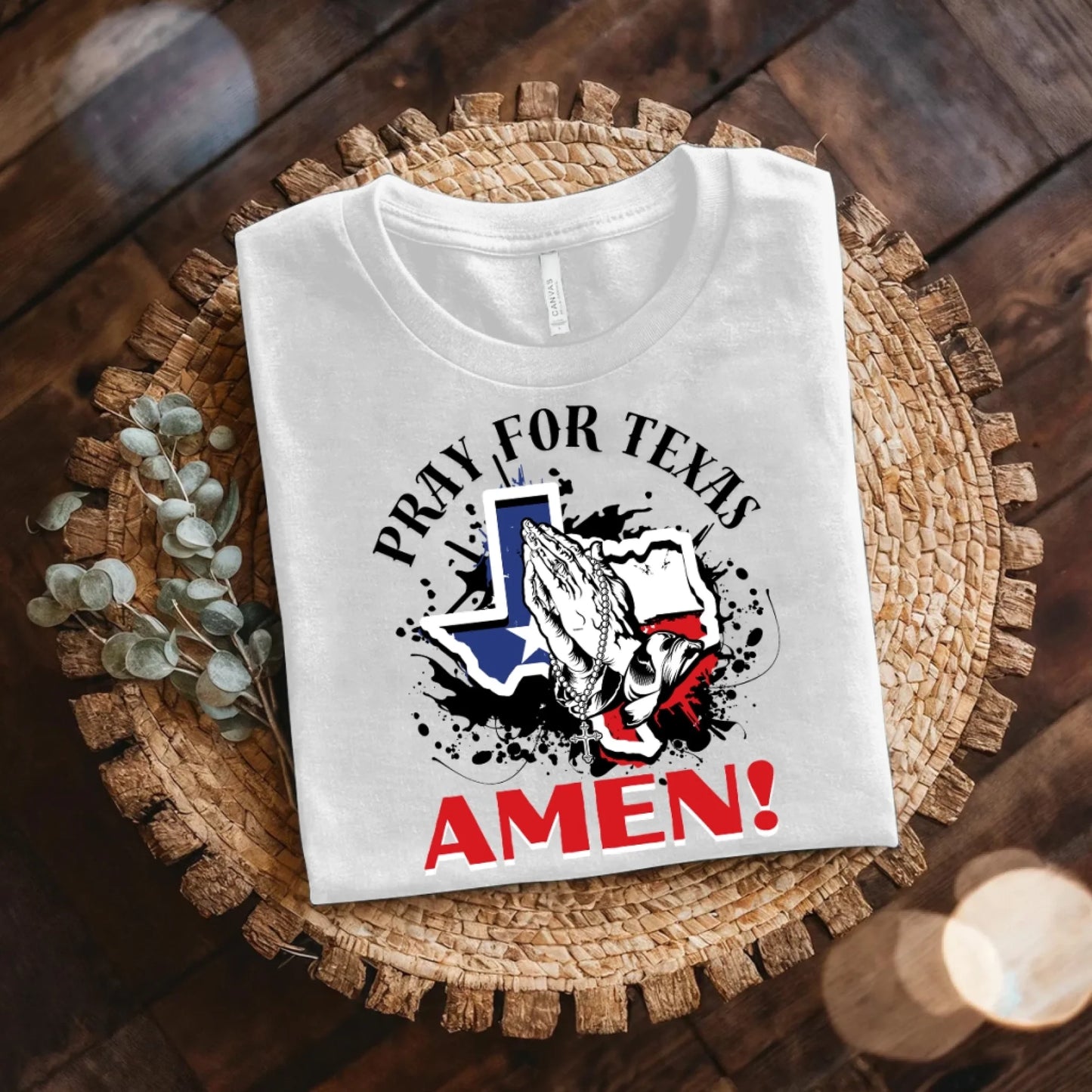 PRAY FOR TEXAS - AMEN, PRAY FOR TEXAS T-SHIRT - Custom Choo