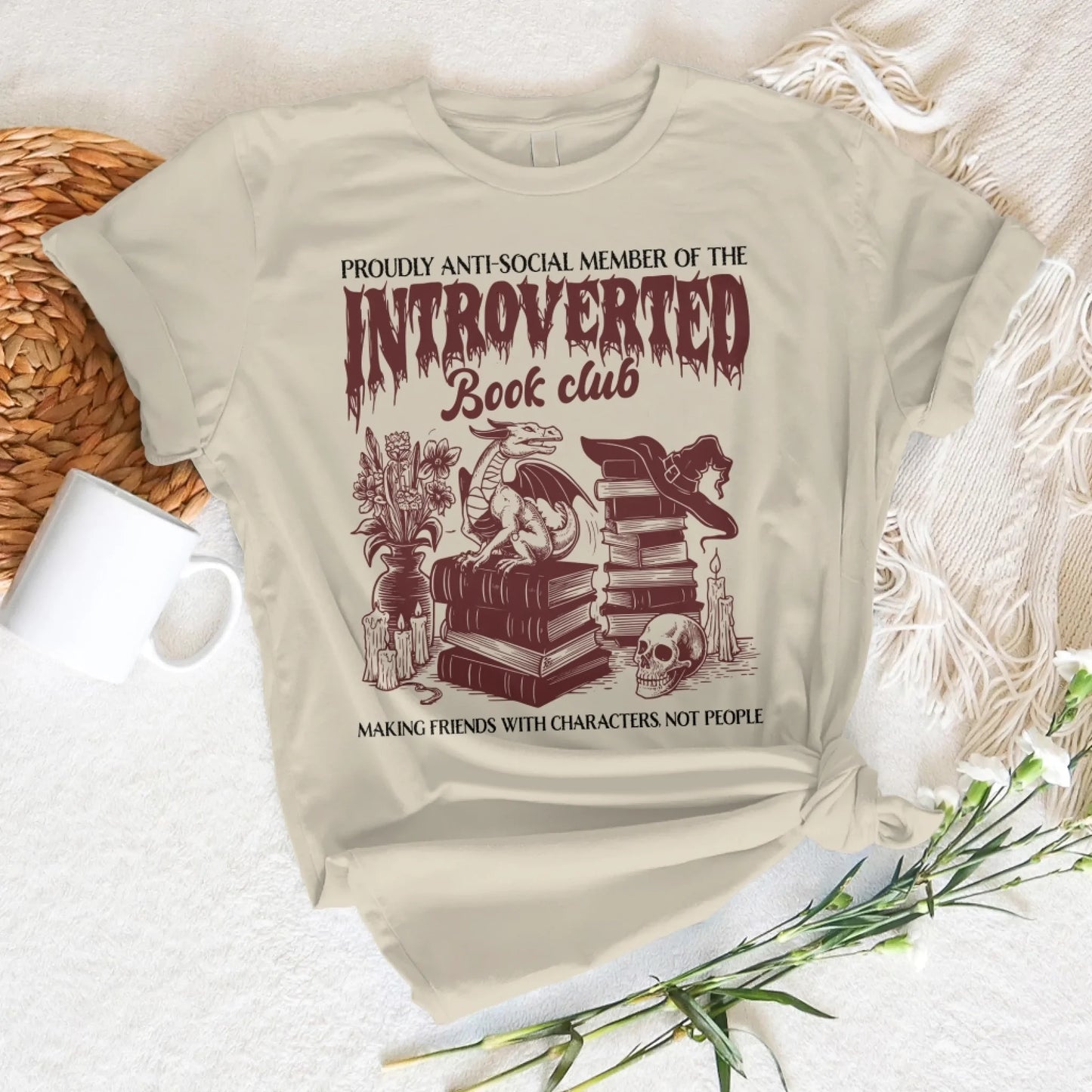 Skulls, Dragons & Paperbacks – Welcome to My Book Club - Custom Choo