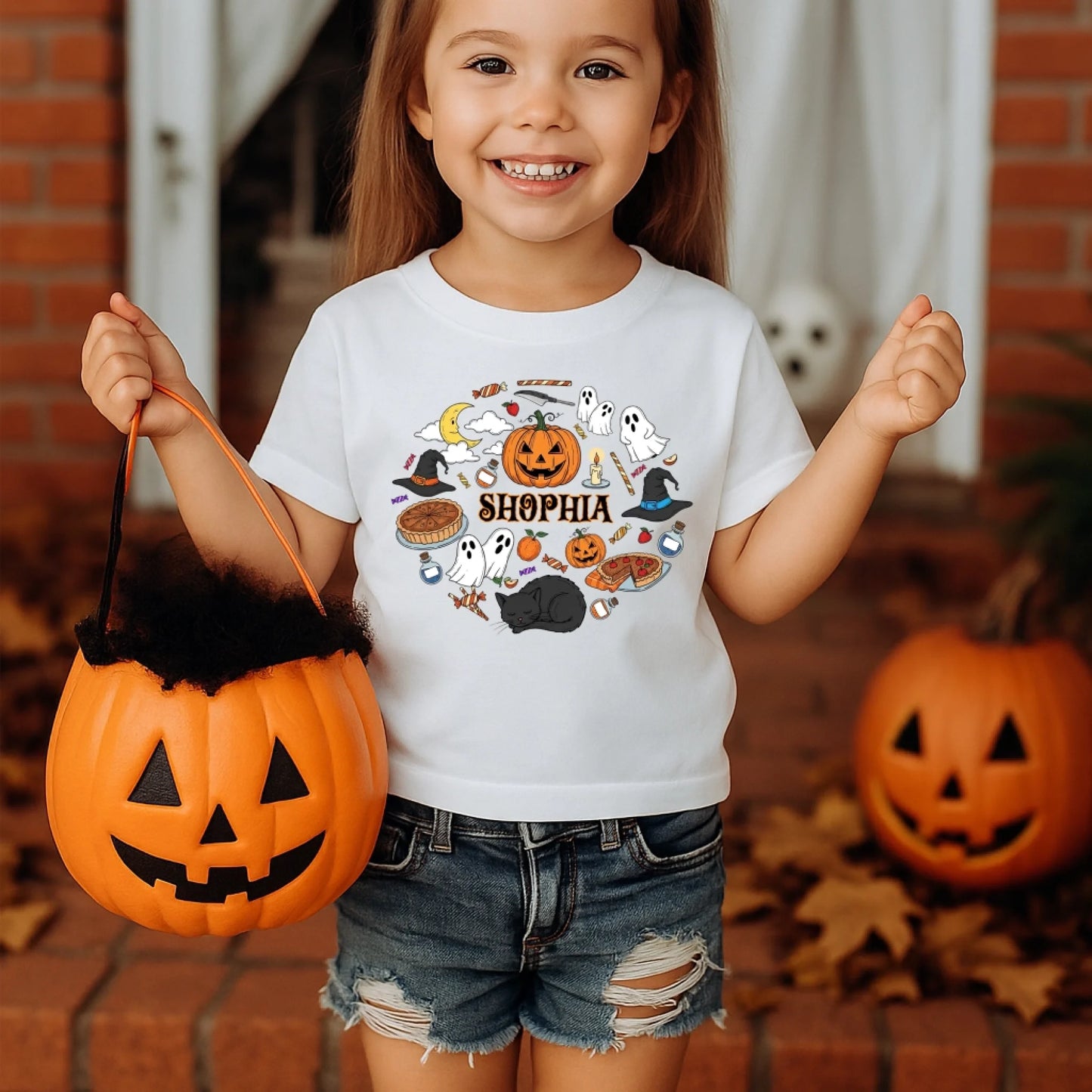 Matching Halloween Shirts – Custom Names for Your Family - Custom Choo