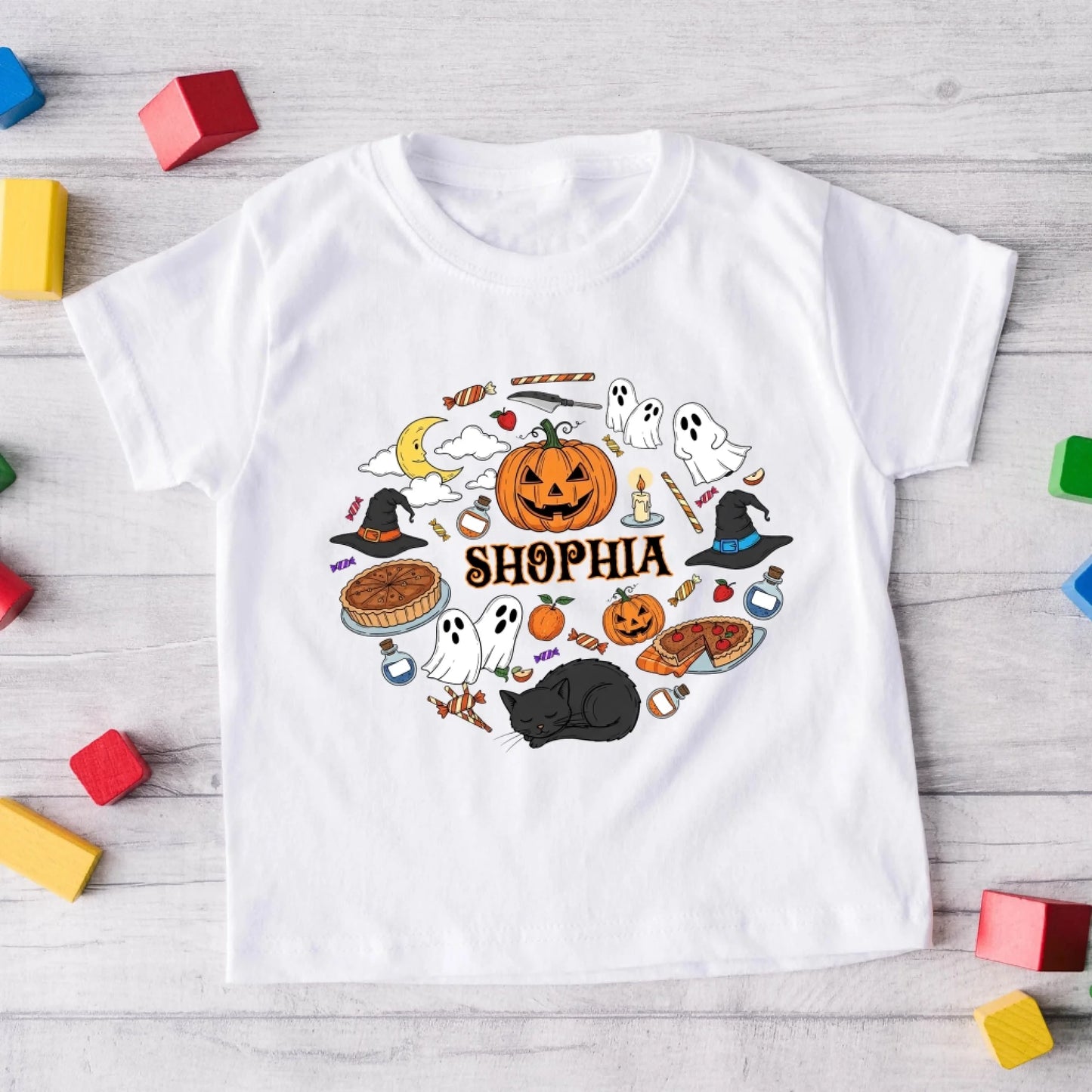 Matching Halloween Shirts – Custom Names for Your Family - Custom Choo