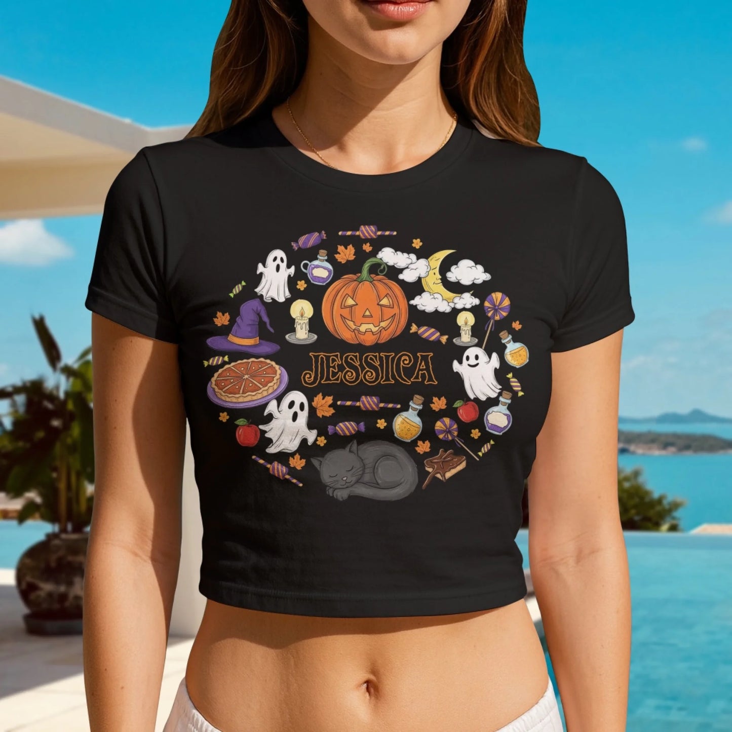Matching Halloween Shirts – Custom Names for Your Family - Custom Choo
