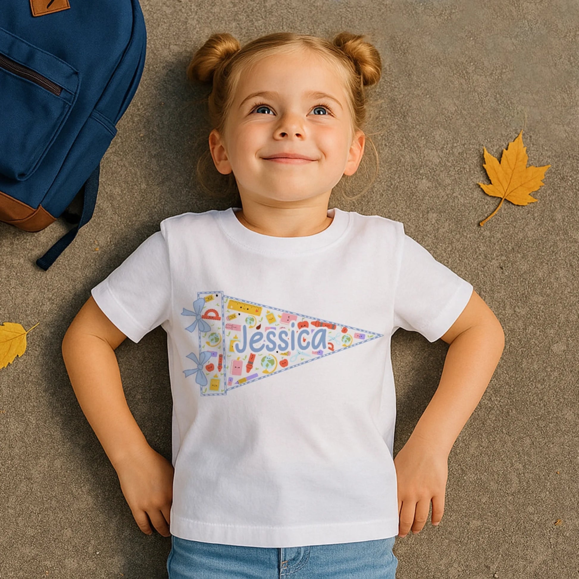 Back To School Shirt For Boy & Girl - Custom Name, Custom Choo