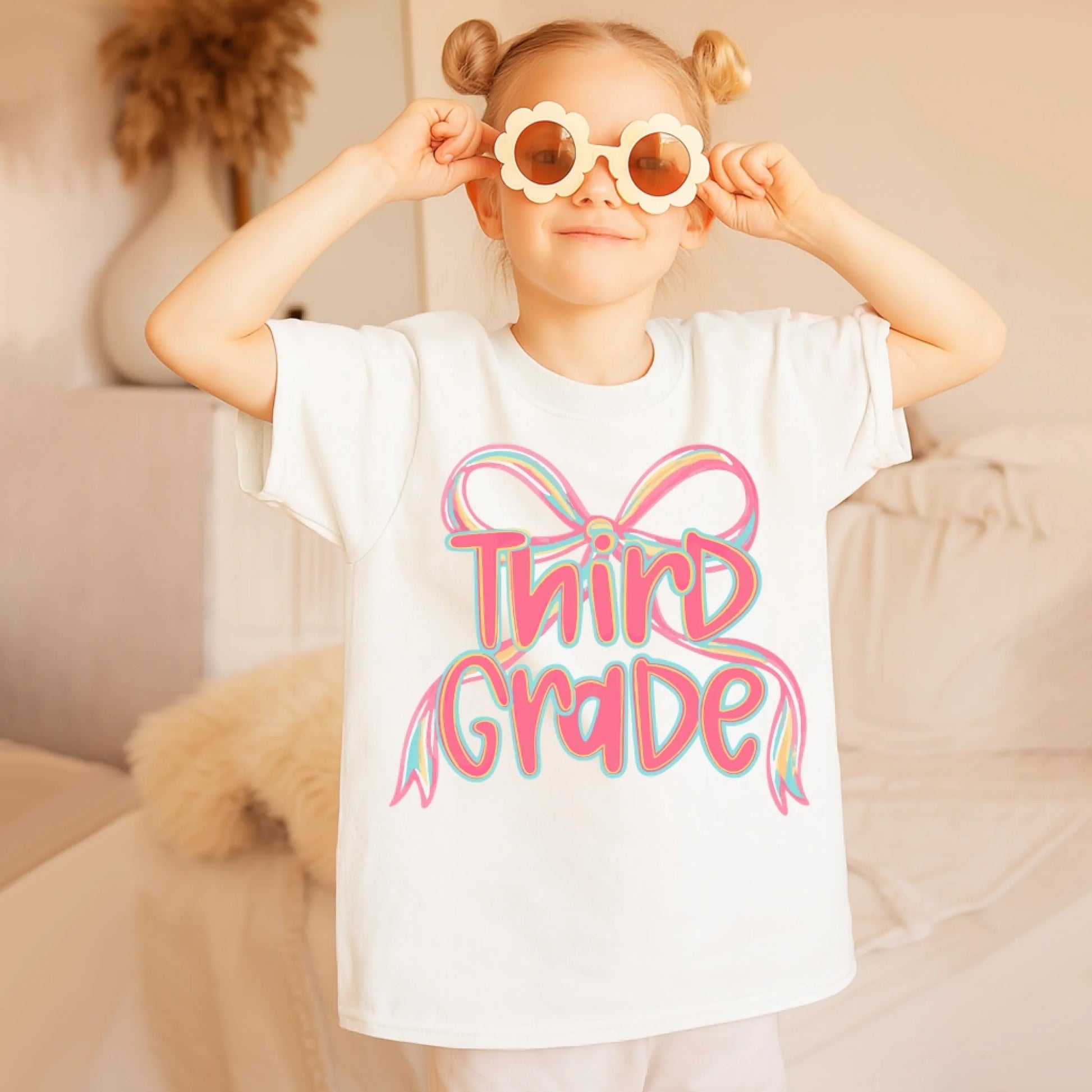 Girls First Day of School Shirt – Custom Grade, Custom Choo