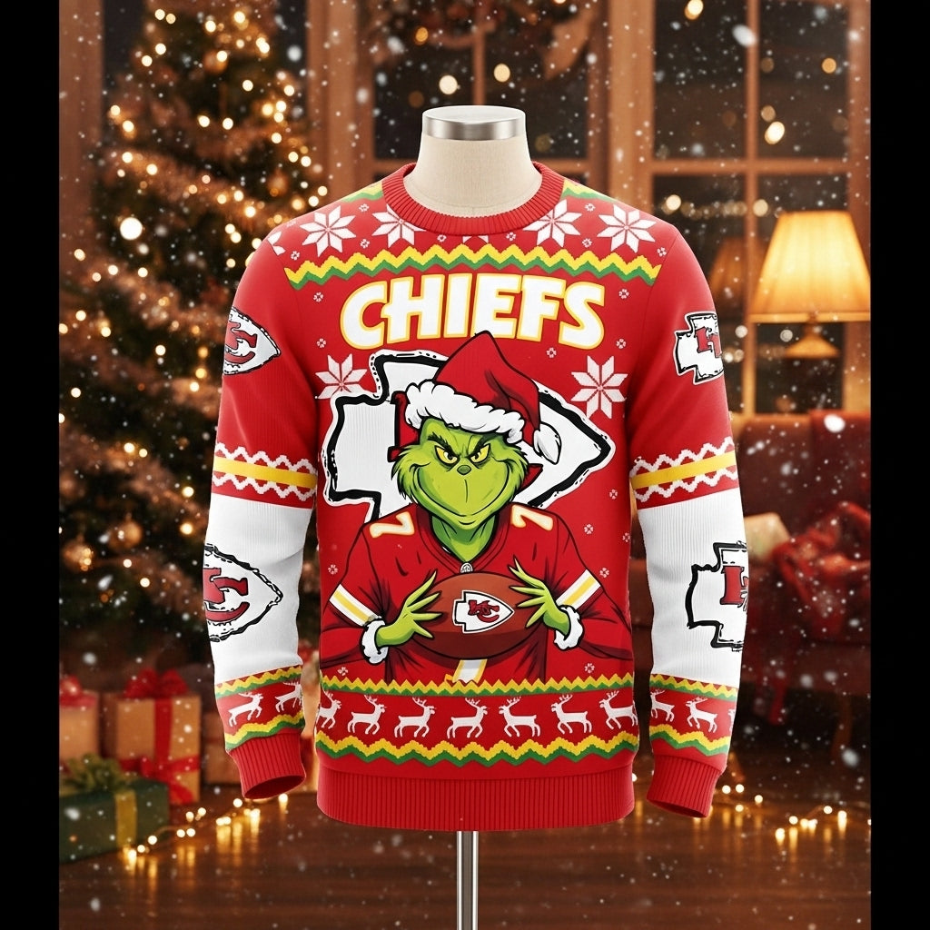 Funny Ugly Christmas Sweater2 - MERRY CHRISTMASS -Gifts for Fan Custom name and number