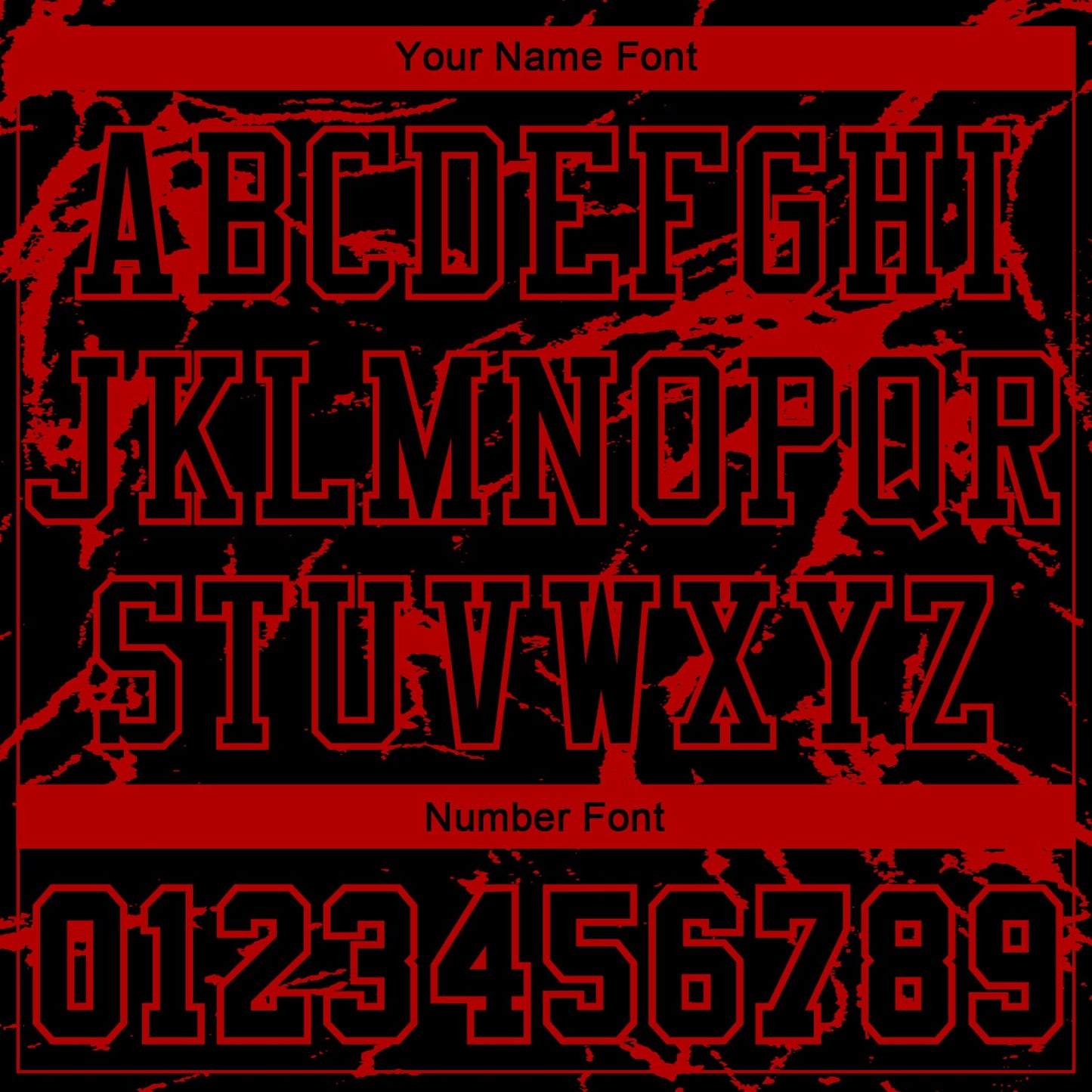 Custom Black Red Abstract Grunge Art Round Neck Sublimation Basketball Uniform Jersey