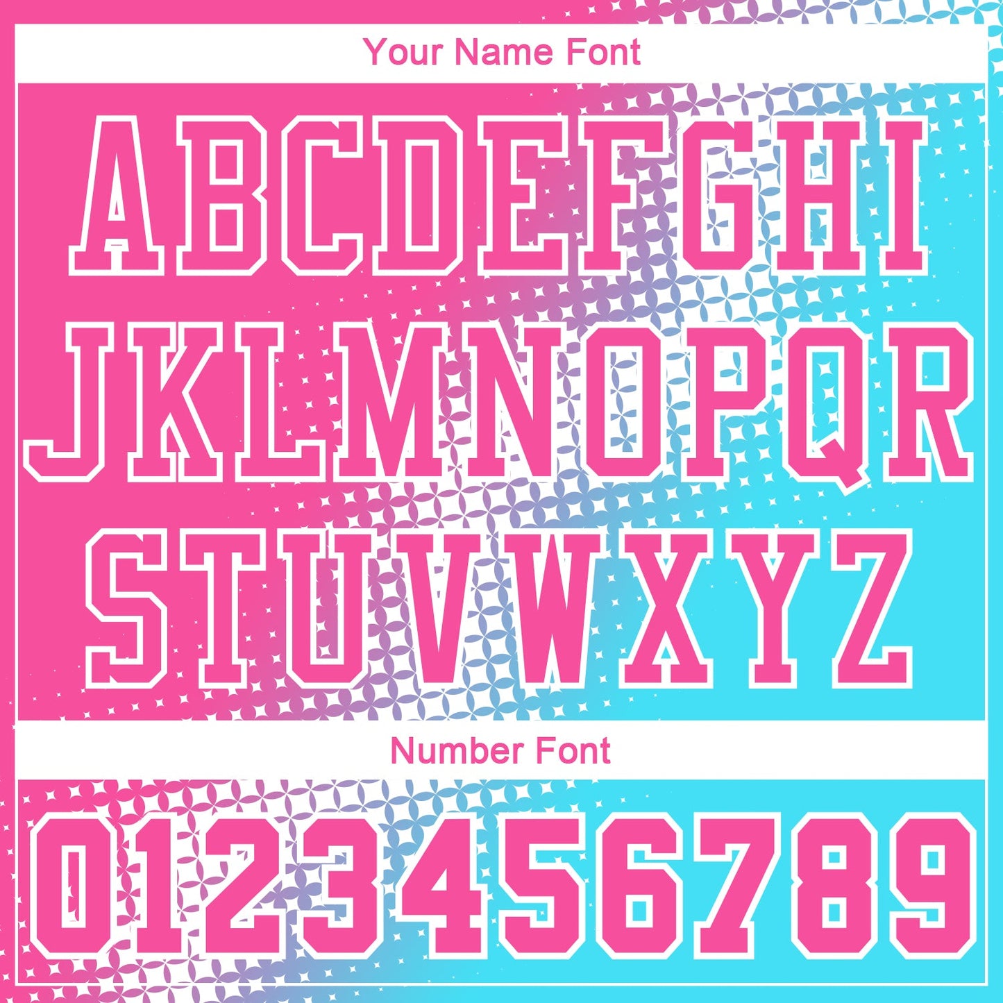 Custom Sky Blue Pink-White Gradient Two Tone Diamond Shape Round Neck Sublimation Basketball Uniform Jersey