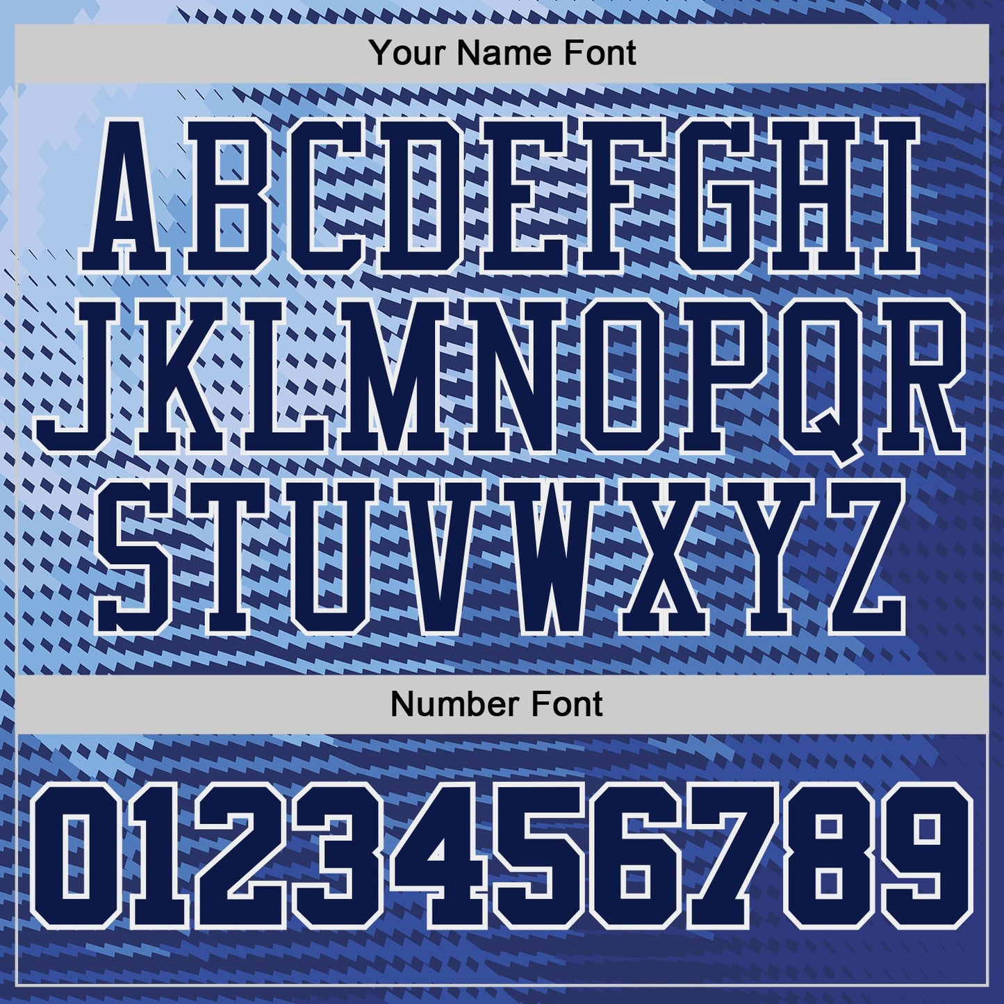 Custom Blue Navy White-Gold Gradient Geometric Stripe Round Neck Sublimation Basketball Uniform Jersey
