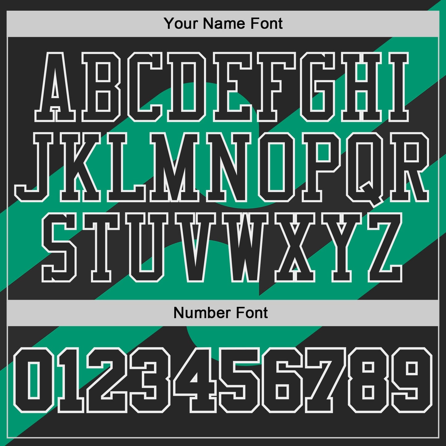 Custom White Black Green-Gold Wave Geometric Stripe Round Neck Sublimation Basketball Uniform Jersey
