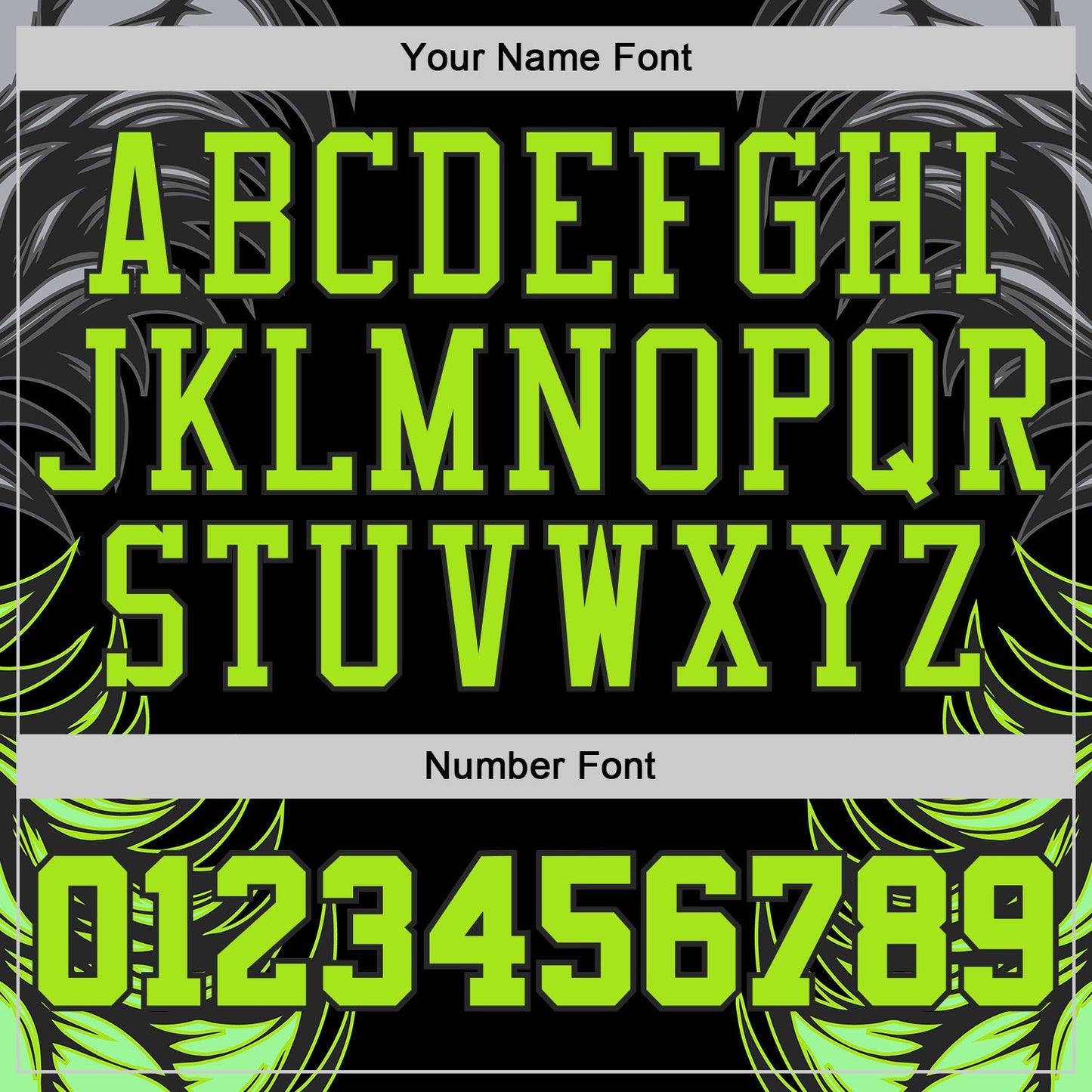 Custom Black Neon Green-Gray Feather Wing Boho Style Round Neck Sublimation Basketball Uniform Jersey