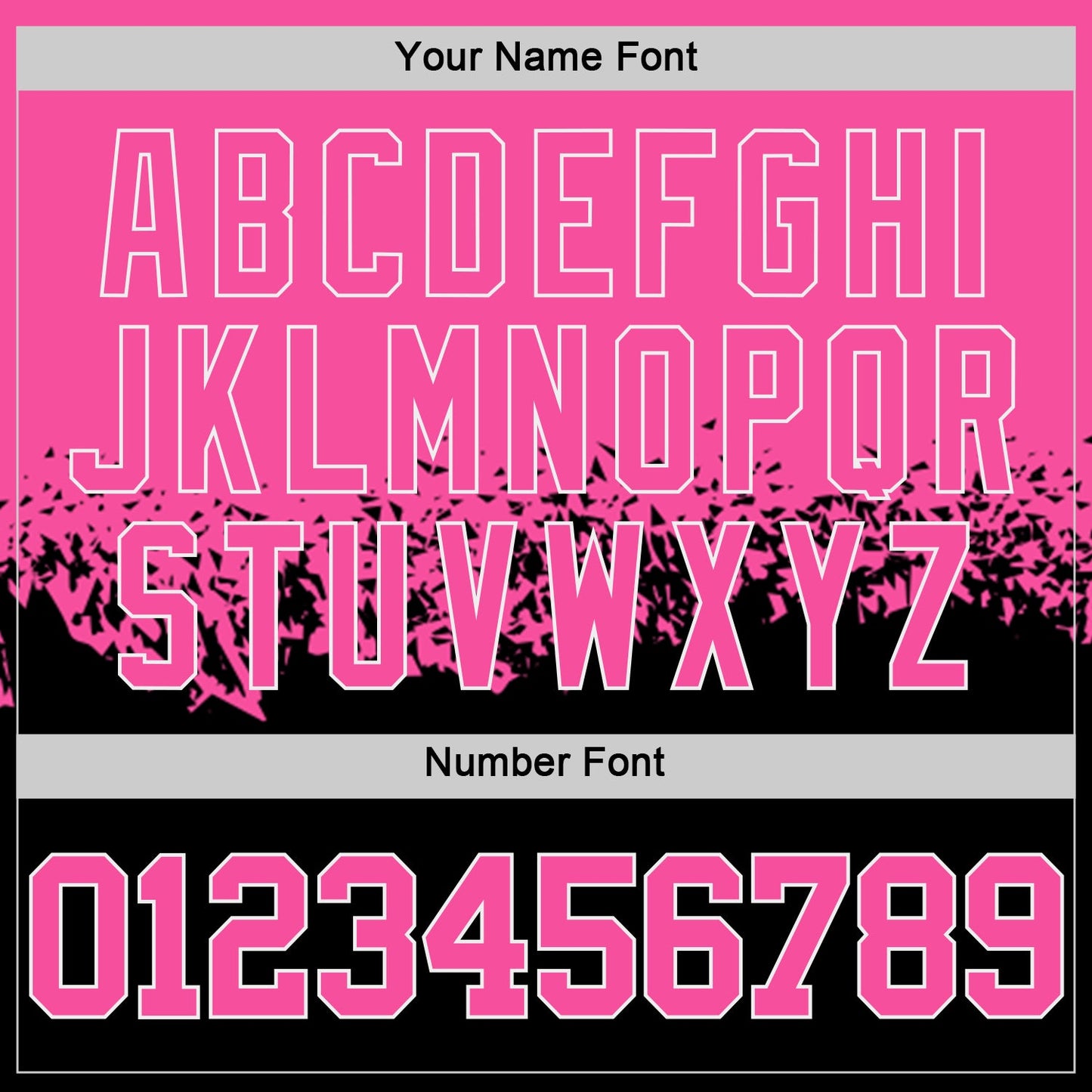 Custom Pink Black-White Shattered Geometric Side Panel Stripe Round Neck Sublimation Basketball Set Jersey