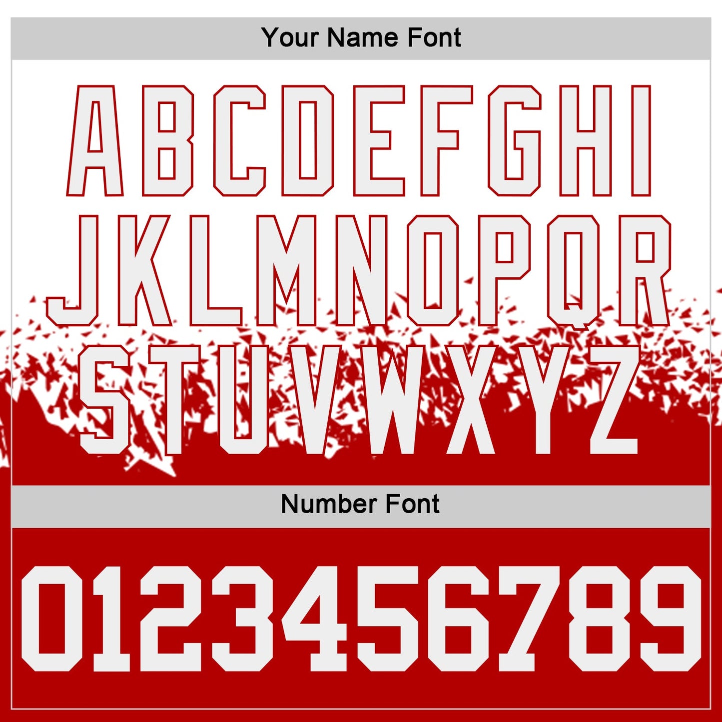Custom White-Red Shattered Geometric Side Panel Stripe Round Neck Sublimation Basketball Set Jersey