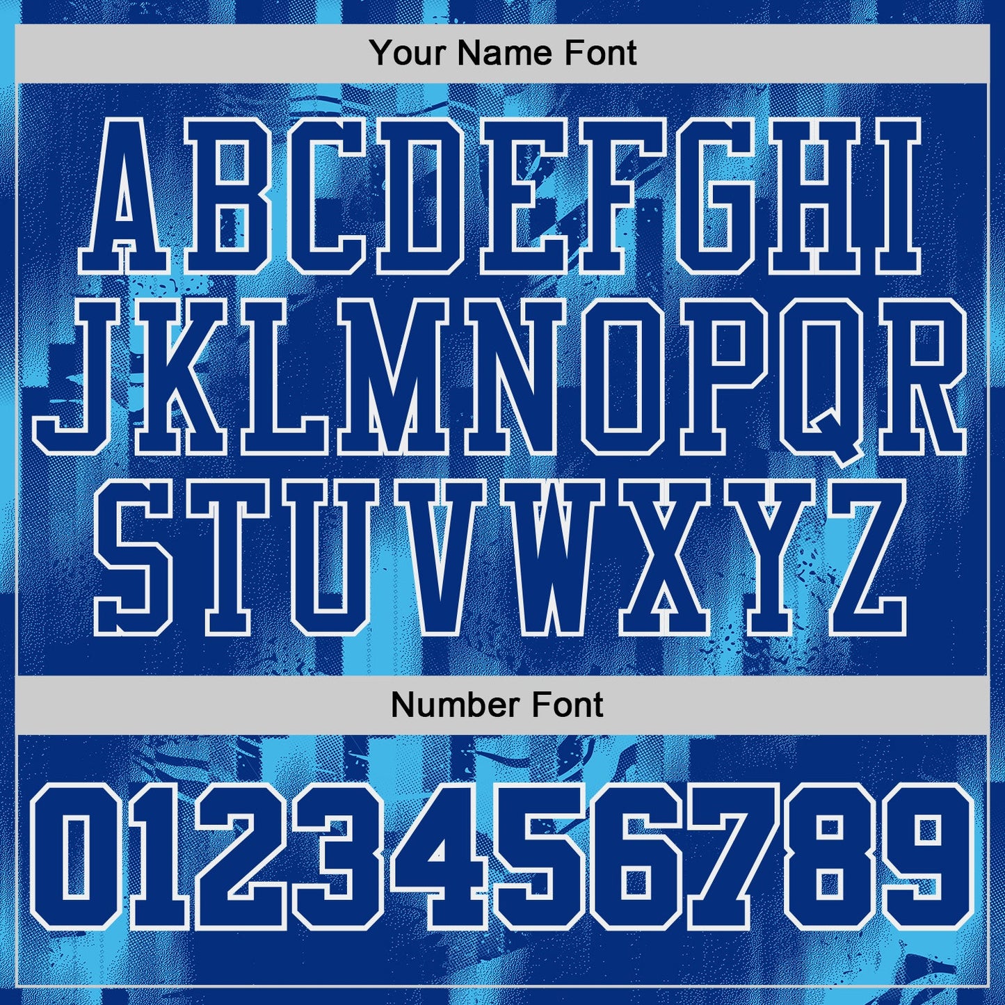 Custom Blue Royal-White Star Fluid Round Neck Sublimation Basketball Uniform Jersey